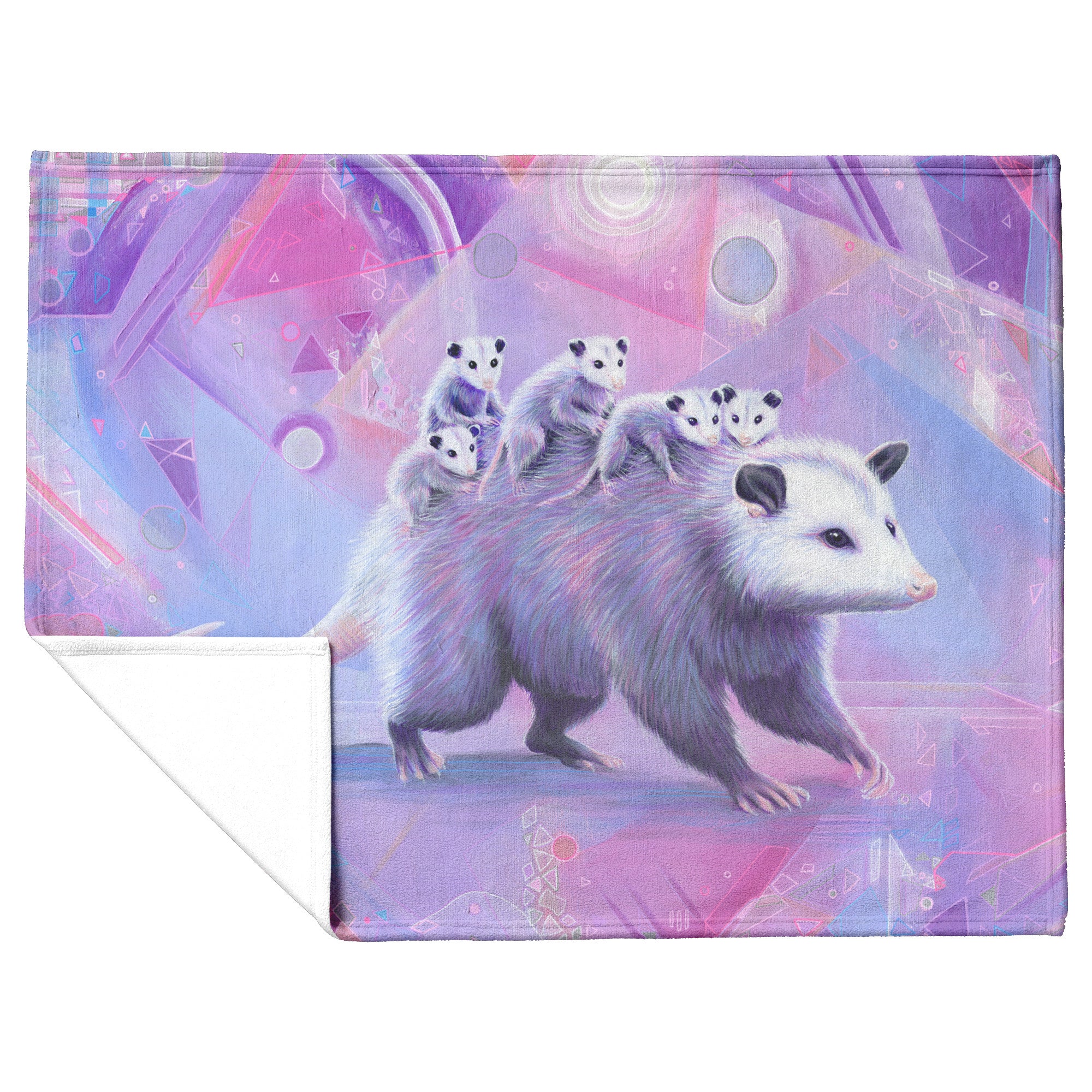 Mama Opossum Blanket