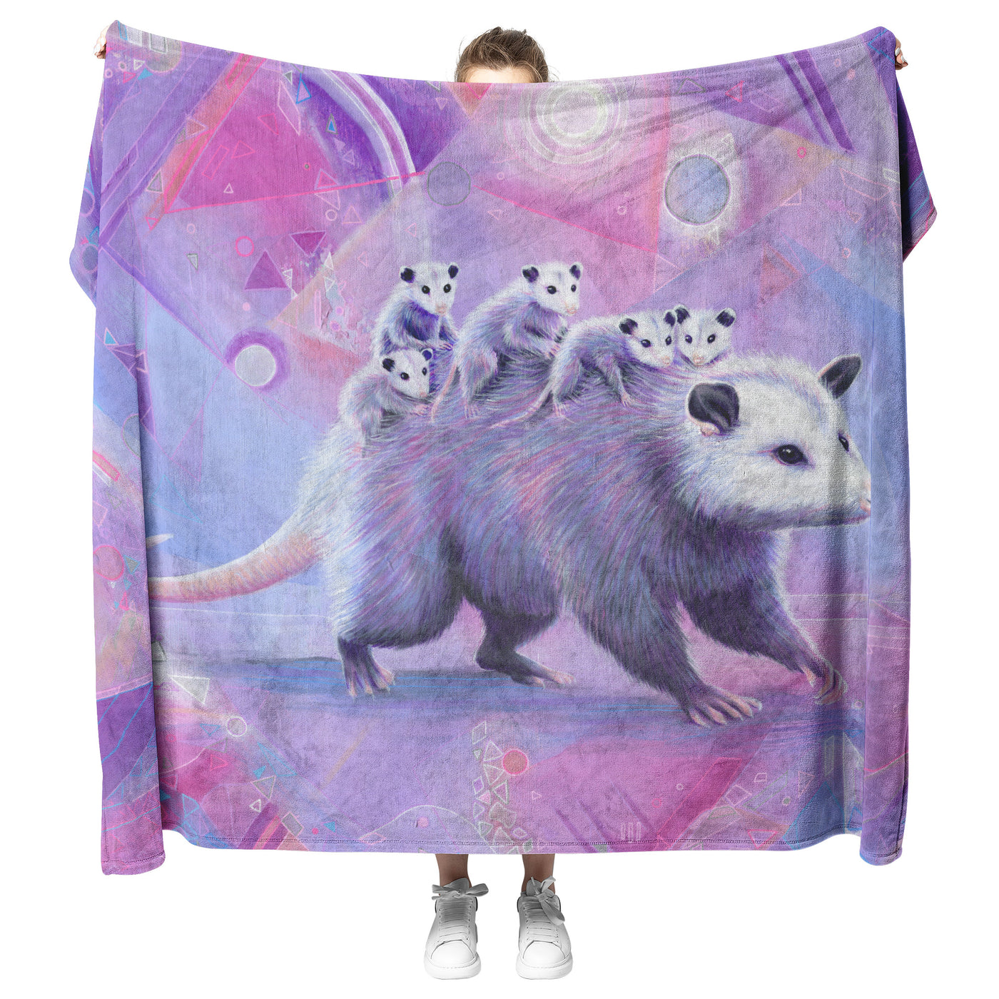 Mama Opossum Blanket