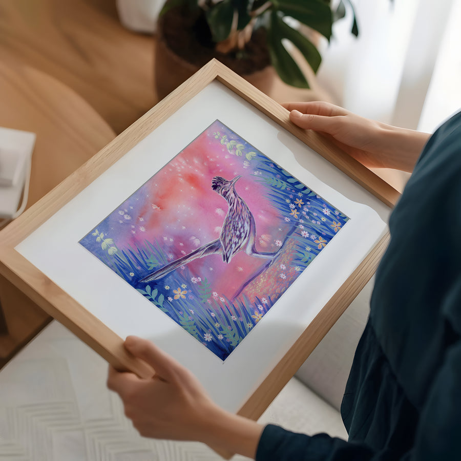 The Roadrunner (Southwest Critters) - Fine Art Print