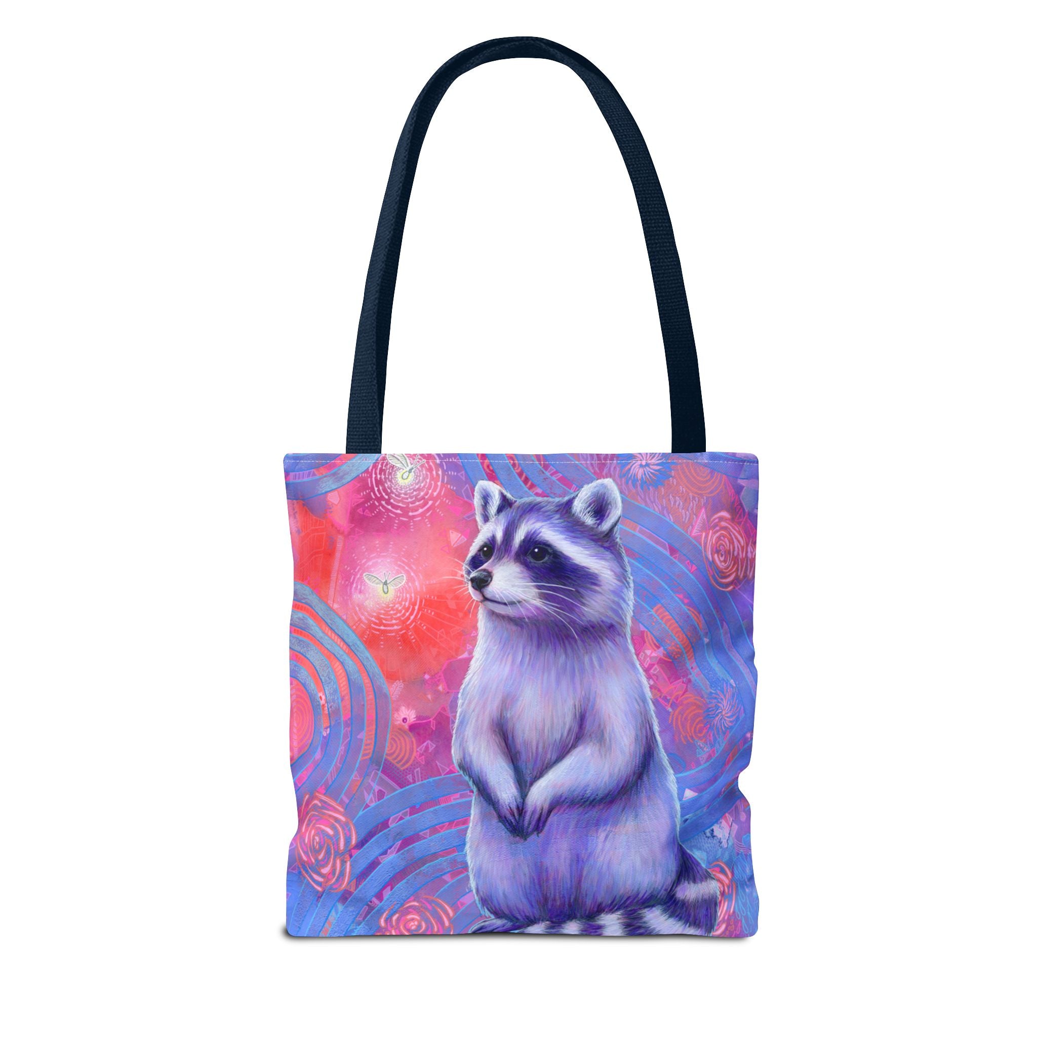 Curious Raccoon Tote Bag