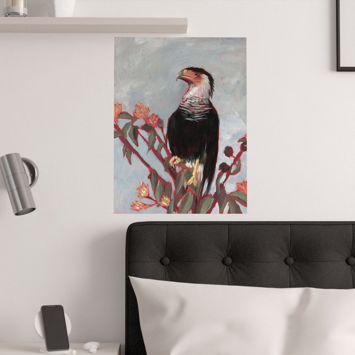 Crested Caracara Poster Print