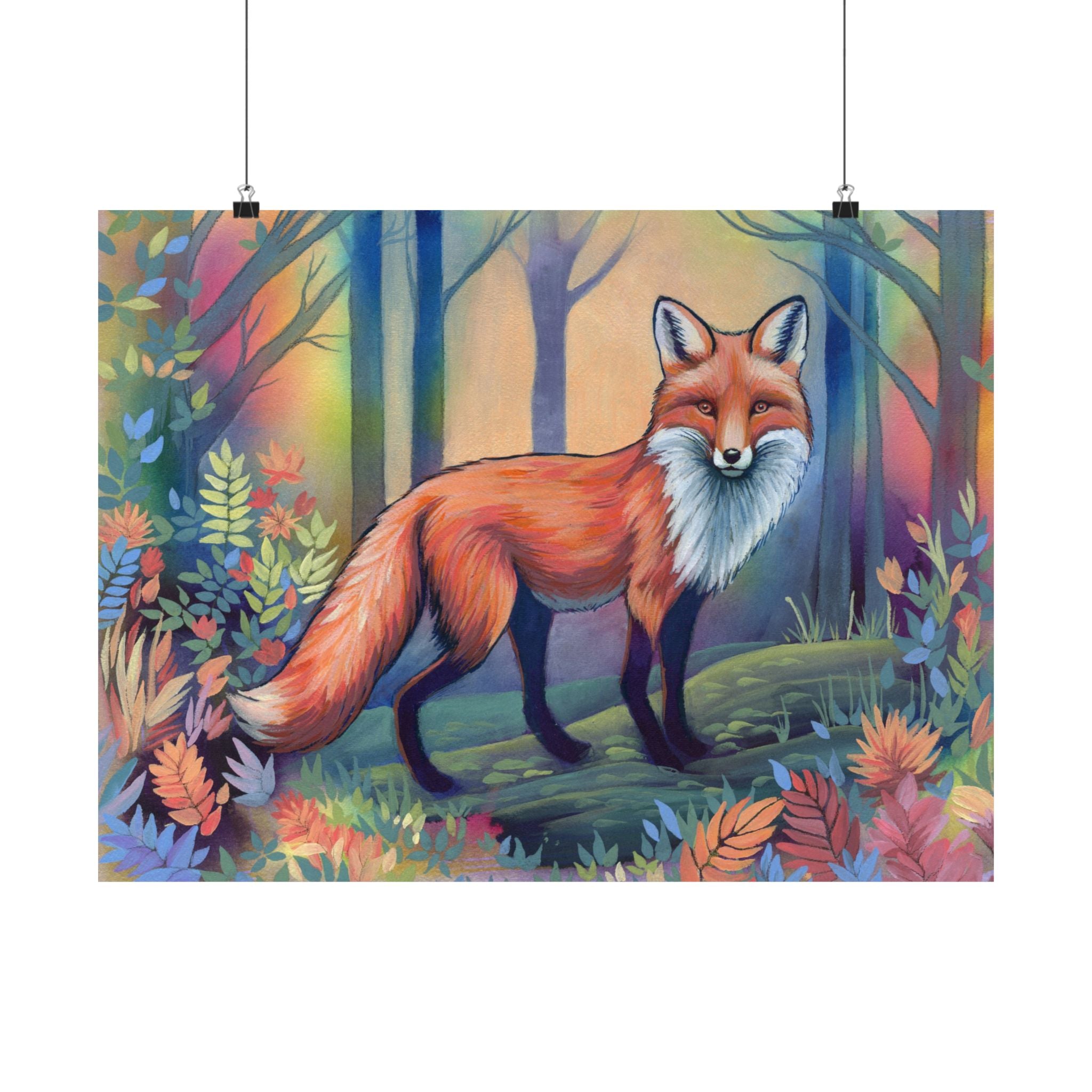 The Fox Poster Print