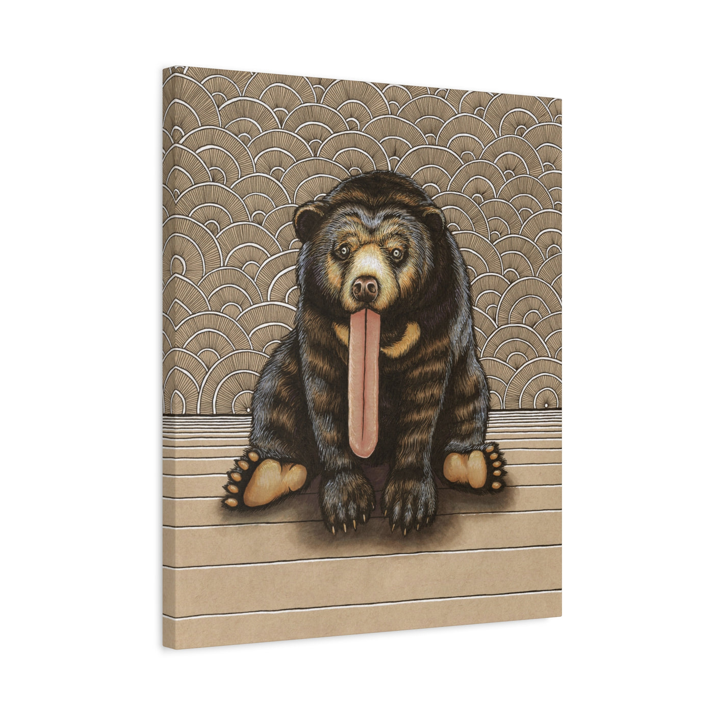 Sun Bear Canvas Print