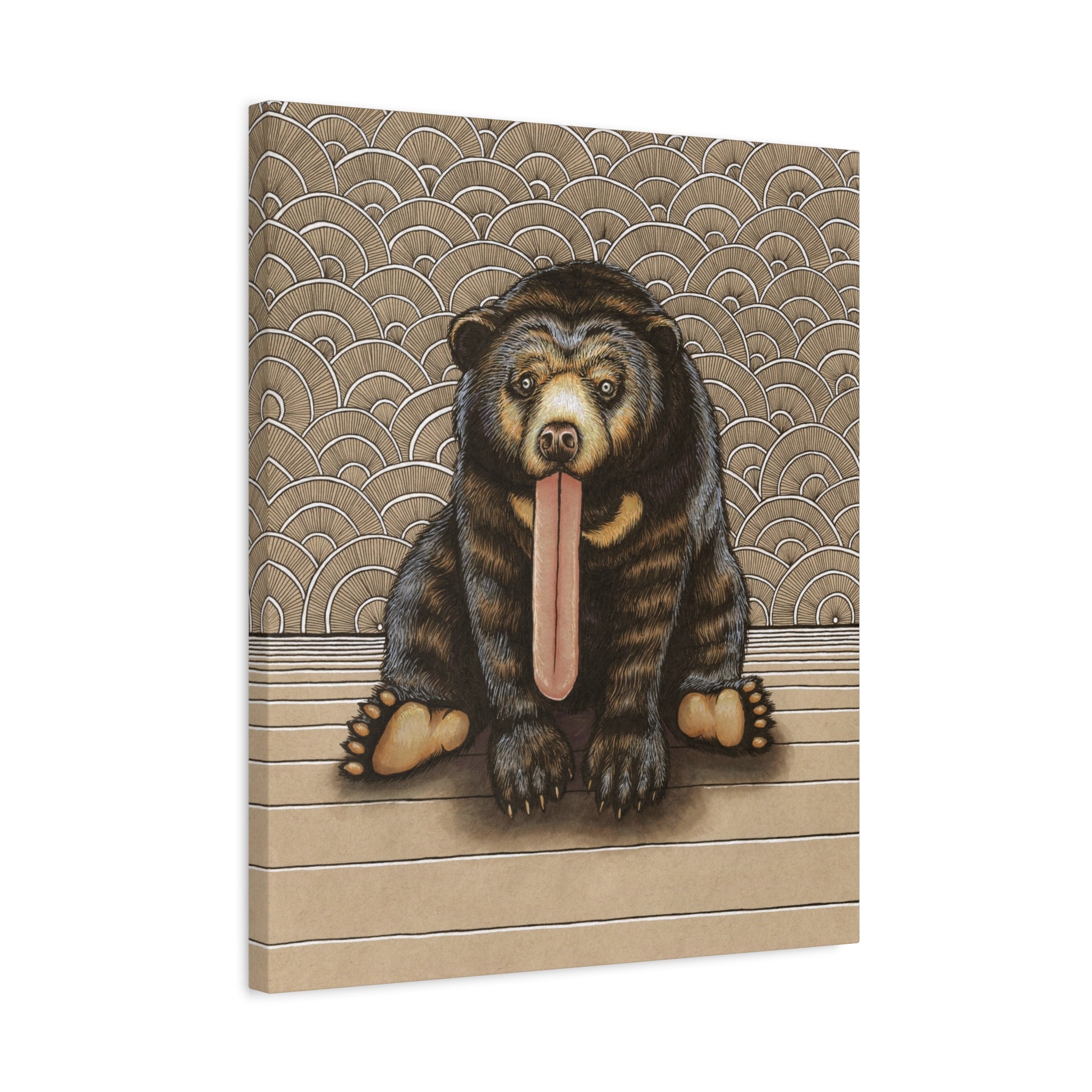 Sun Bear Canvas Print