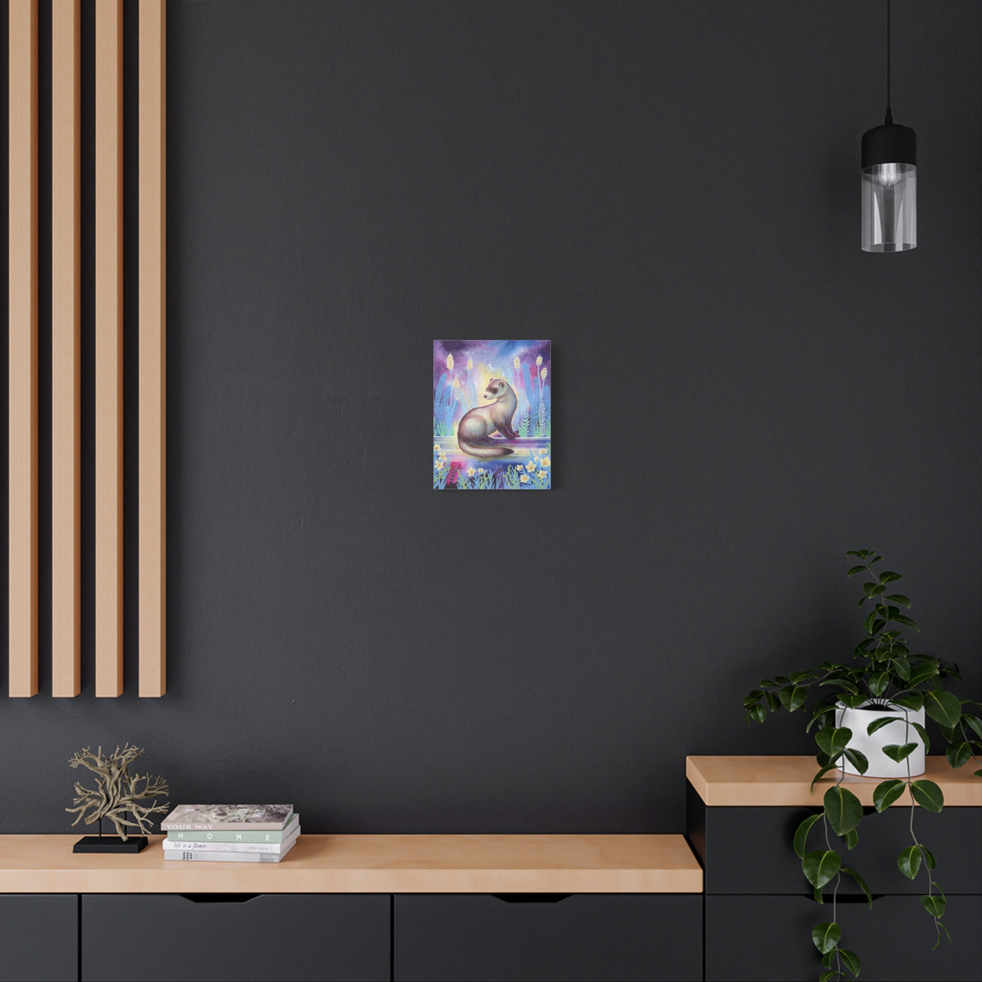 Ferret Canvas Print