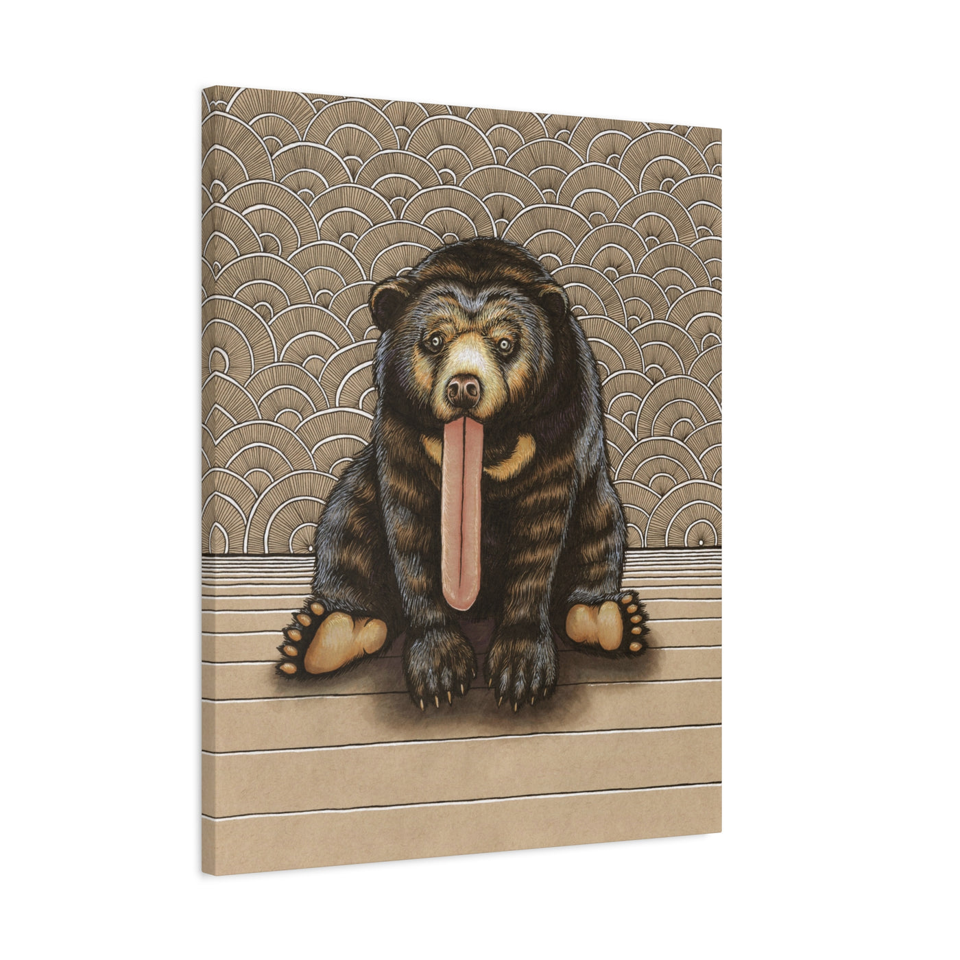 Sun Bear Canvas Print