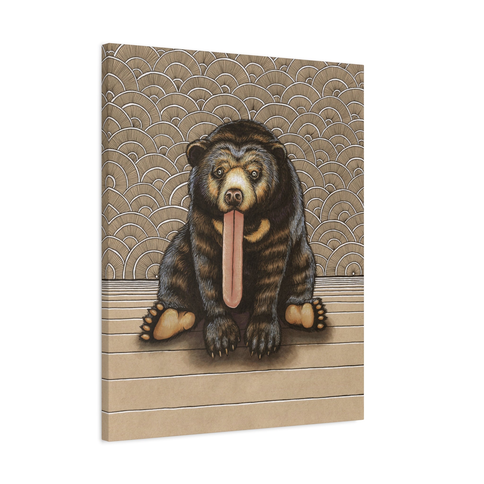 Sun Bear Canvas Print