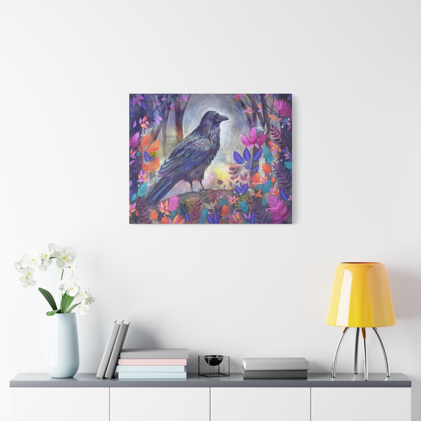 The Raven Canvas Print