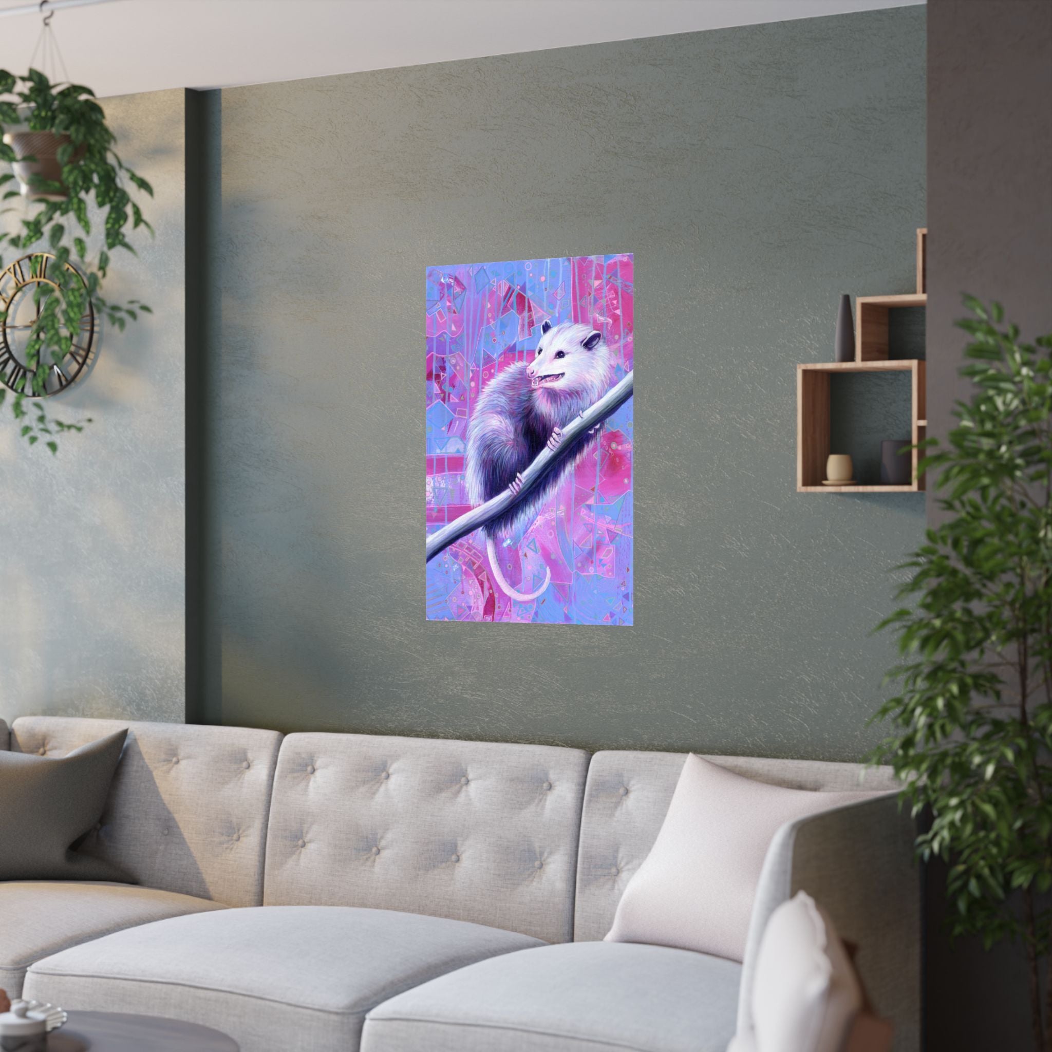 The Opossum Poster Print