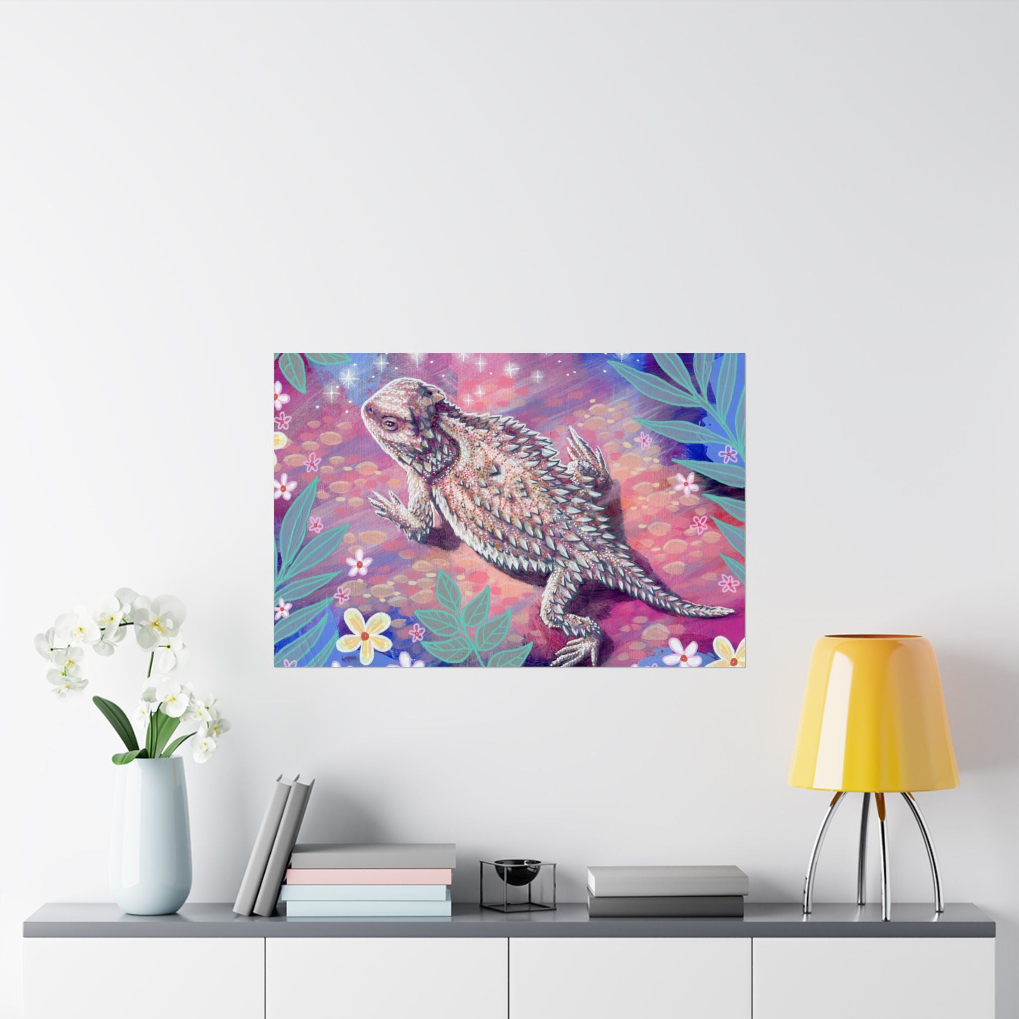 Horny Toad Poster Print