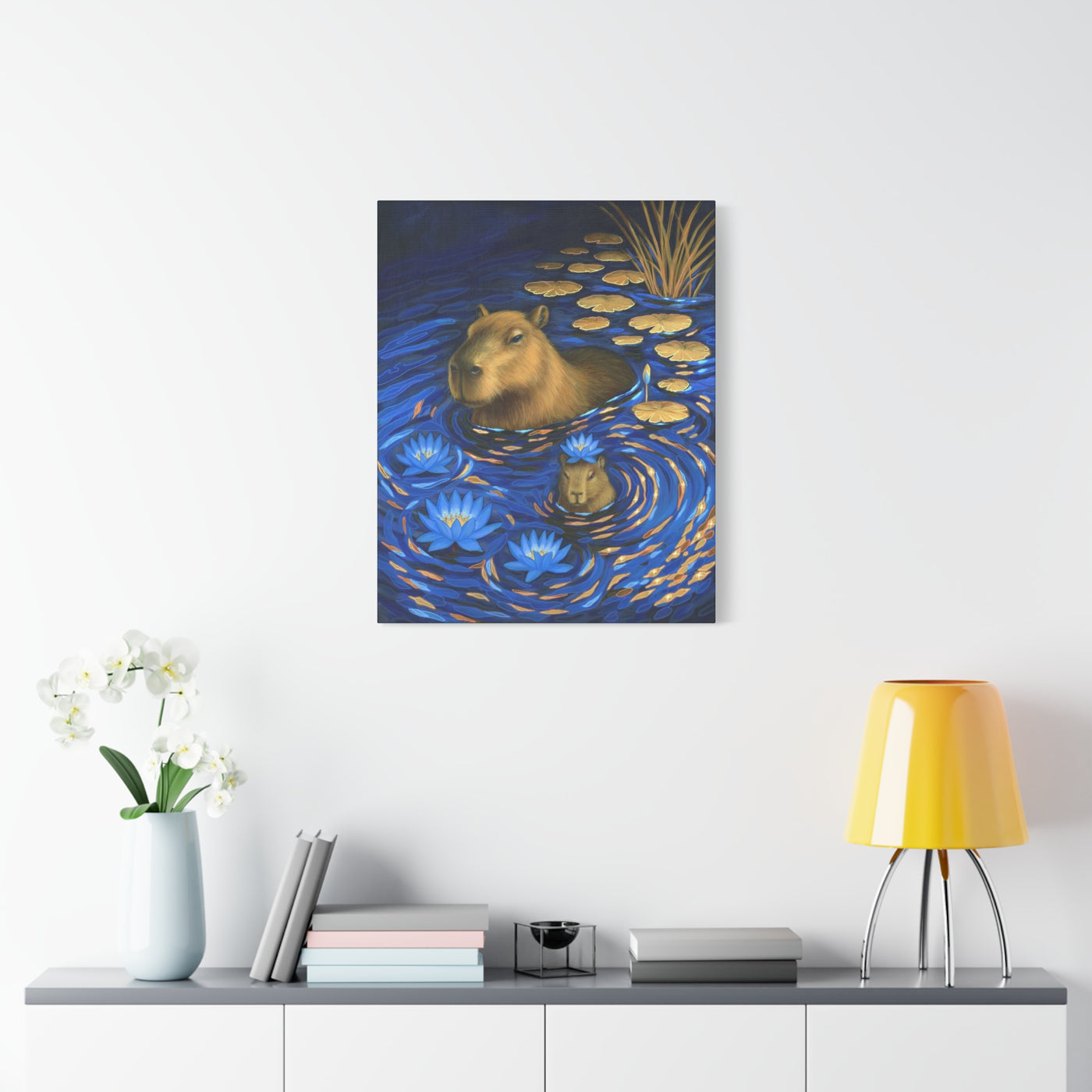 Capybara Dreams Canvas Print