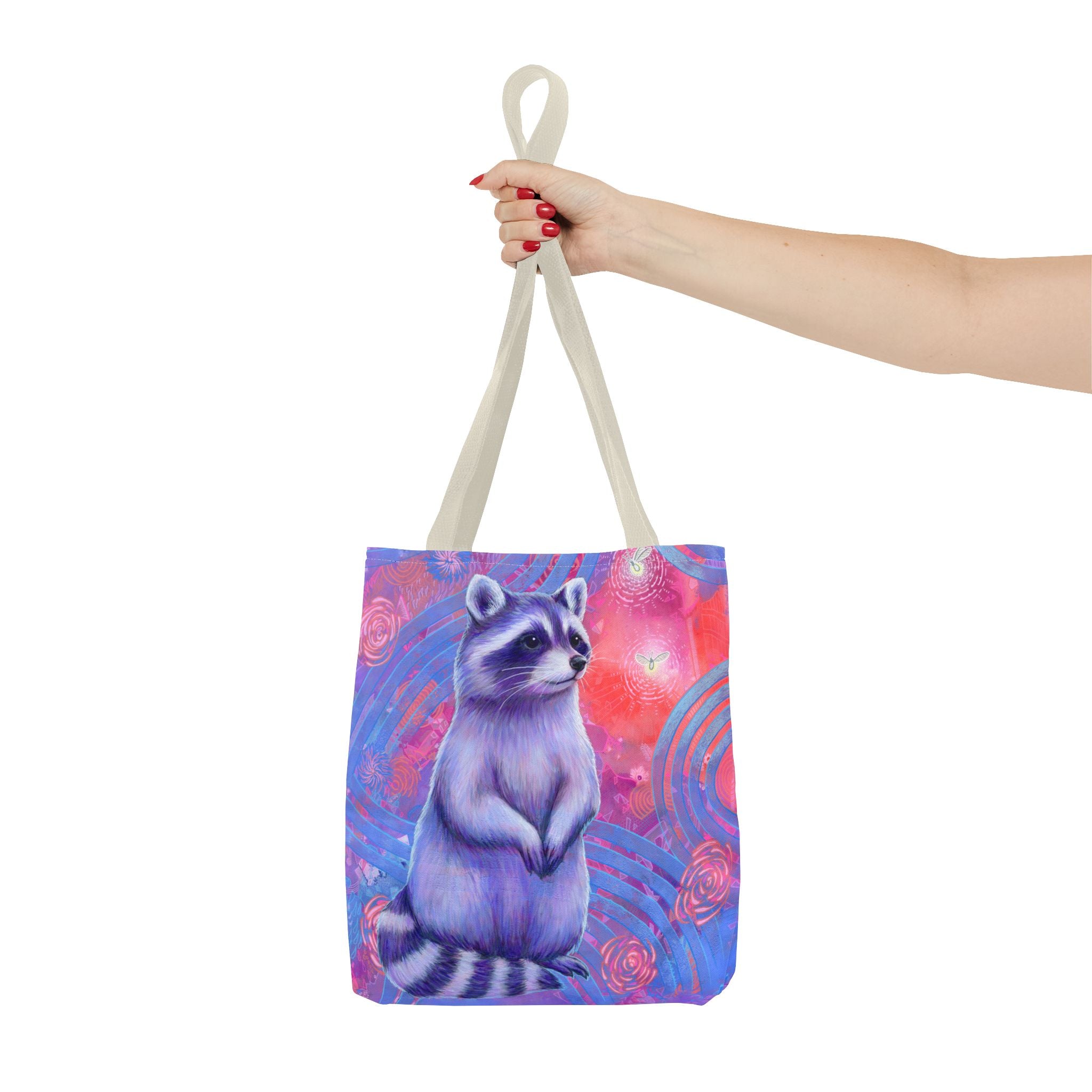 Curious Raccoon Tote Bag