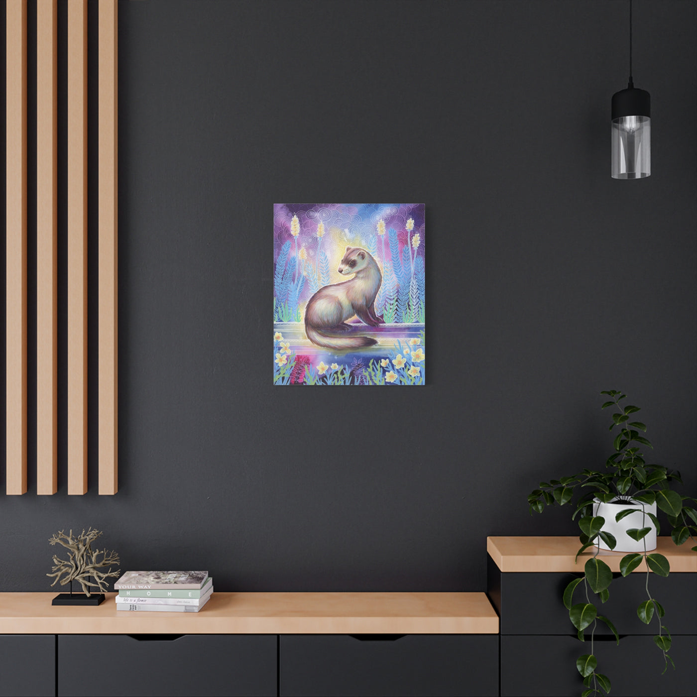 Ferret Canvas Print