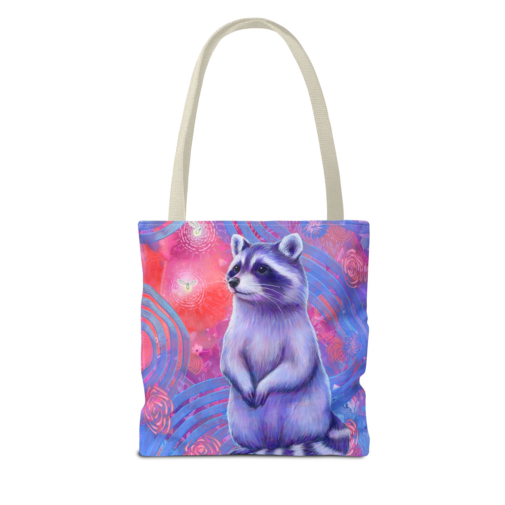 Curious Raccoon Tote Bag