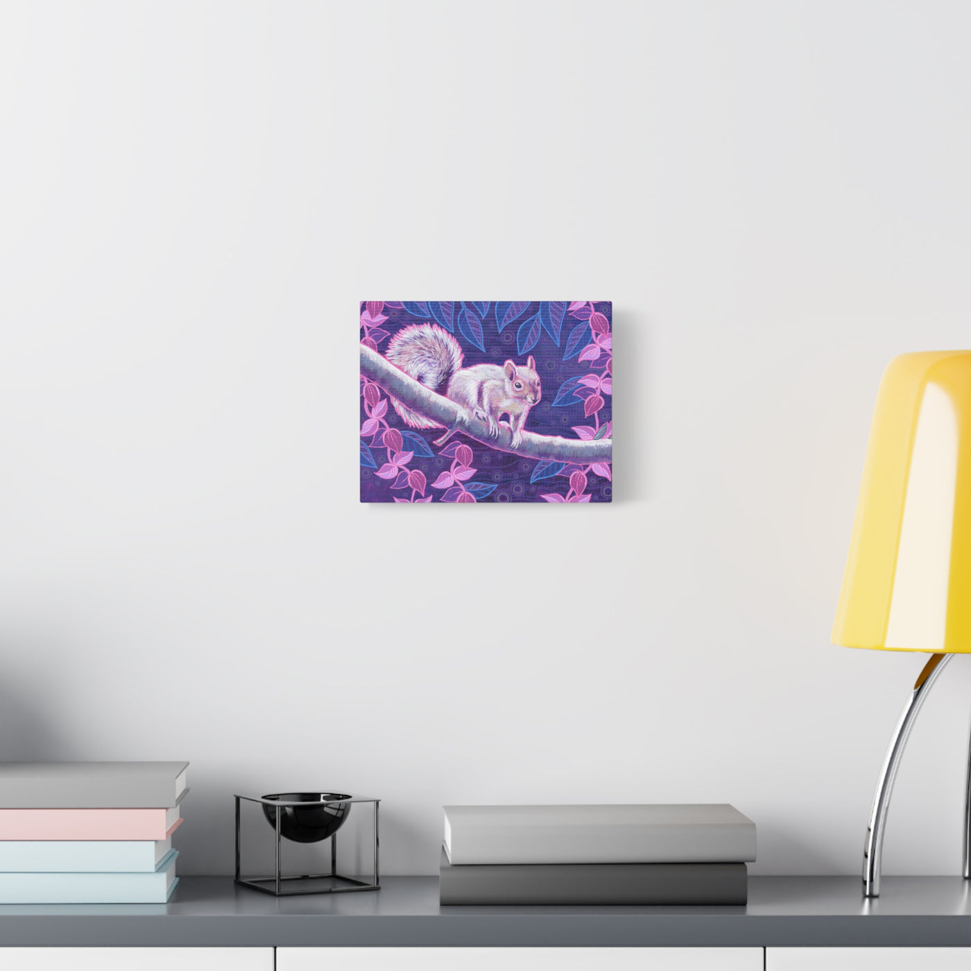 Shy Squirrel Canvas Print