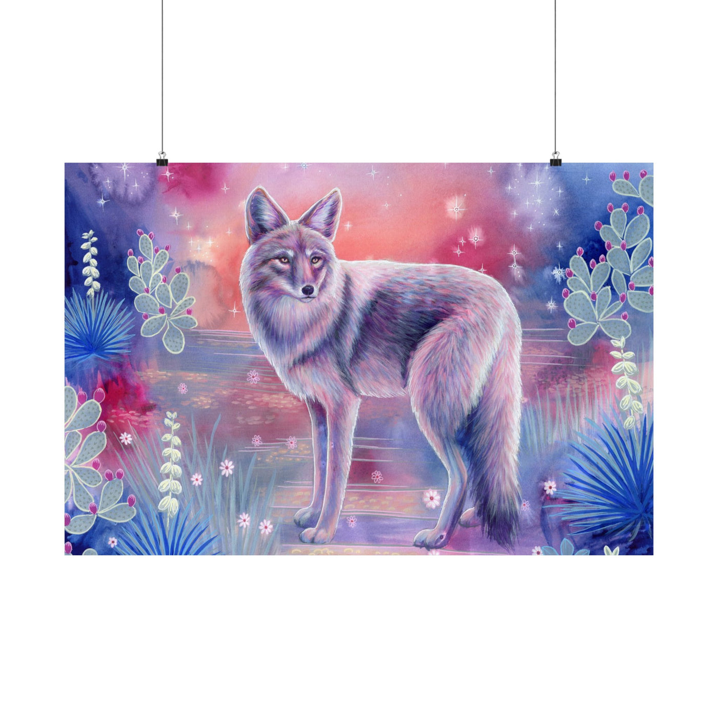 The Coyote Poster Print