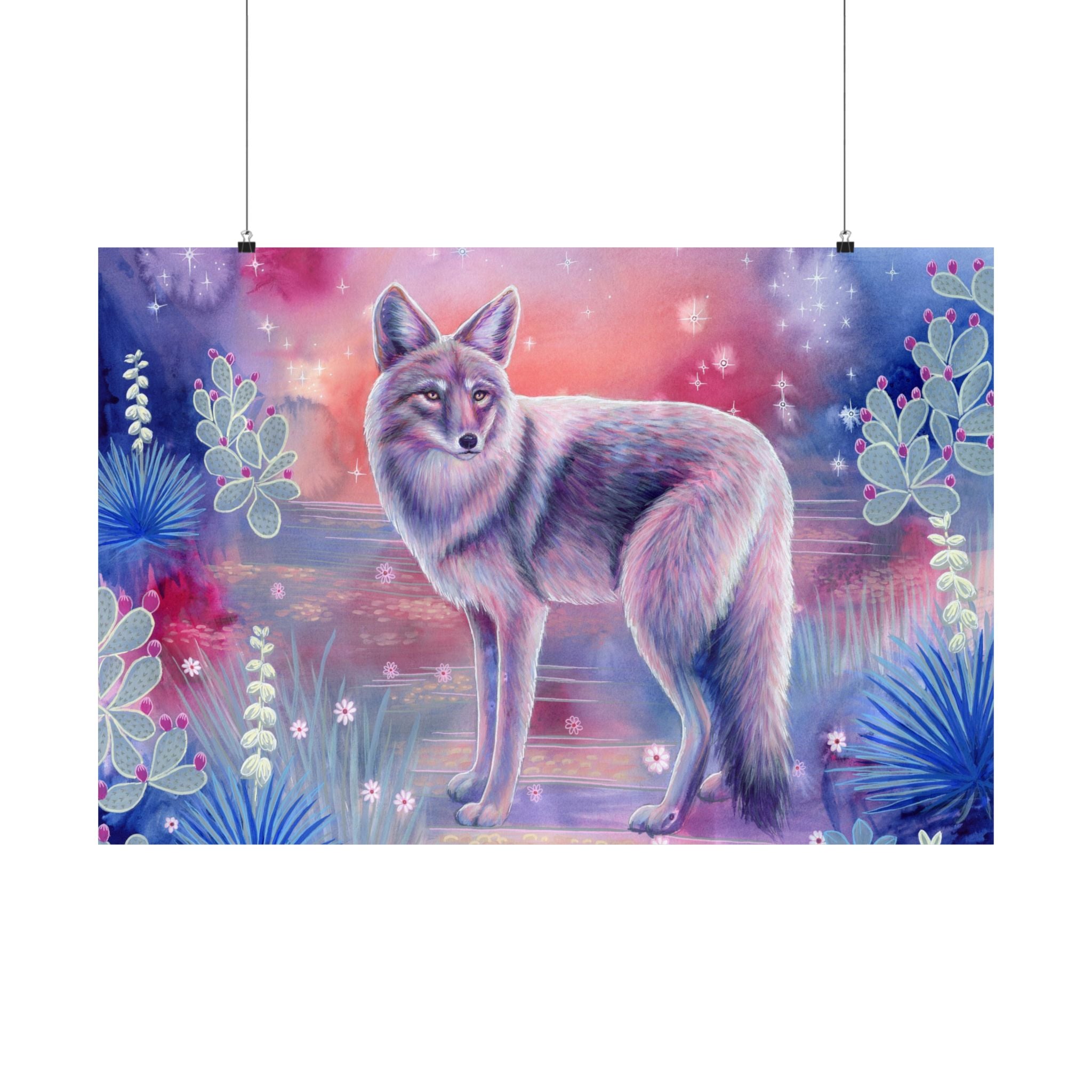 The Coyote Poster Print