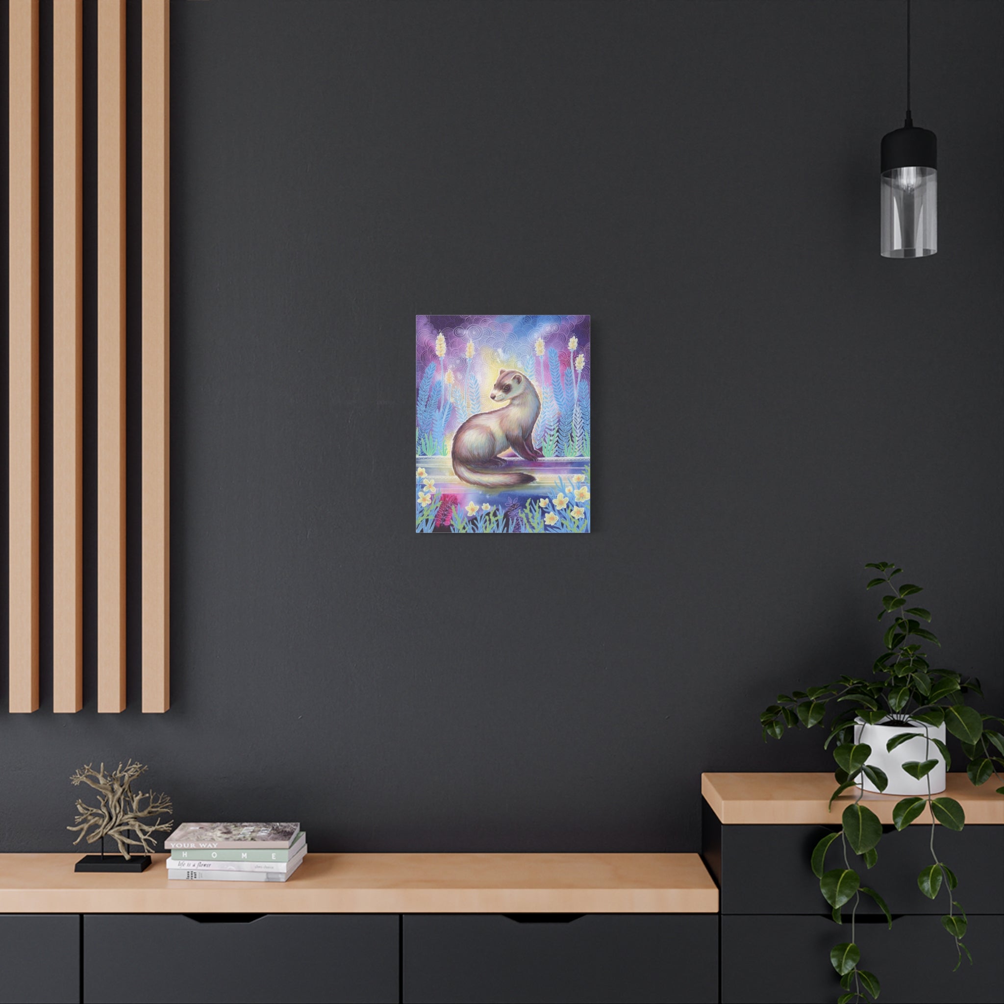 Ferret Canvas Print