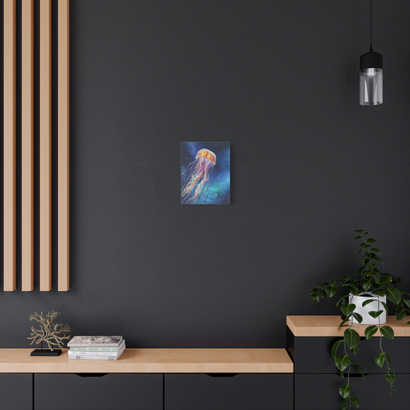 Ethereal Jellyfish Canvas Print
