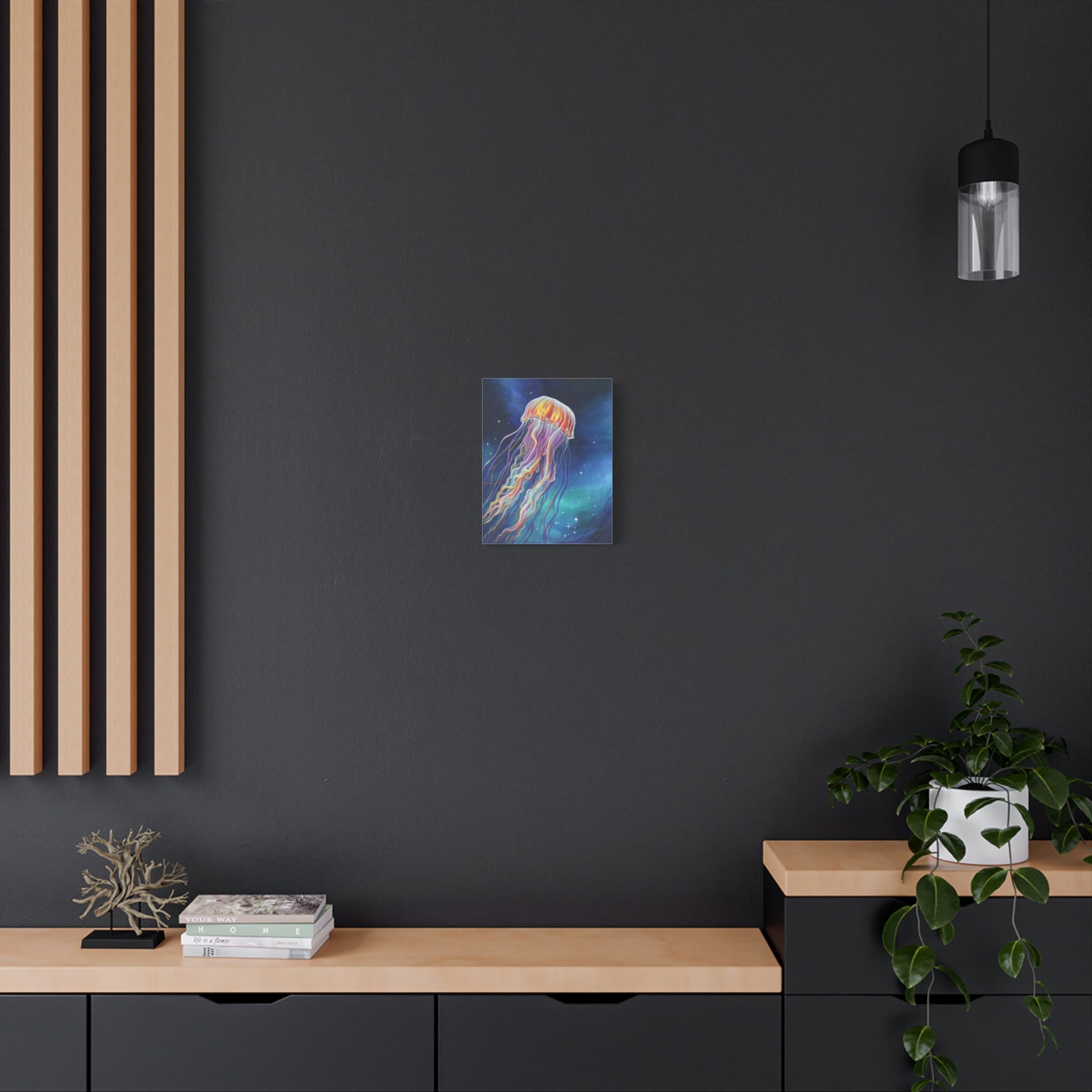 Ethereal Jellyfish Canvas Print
