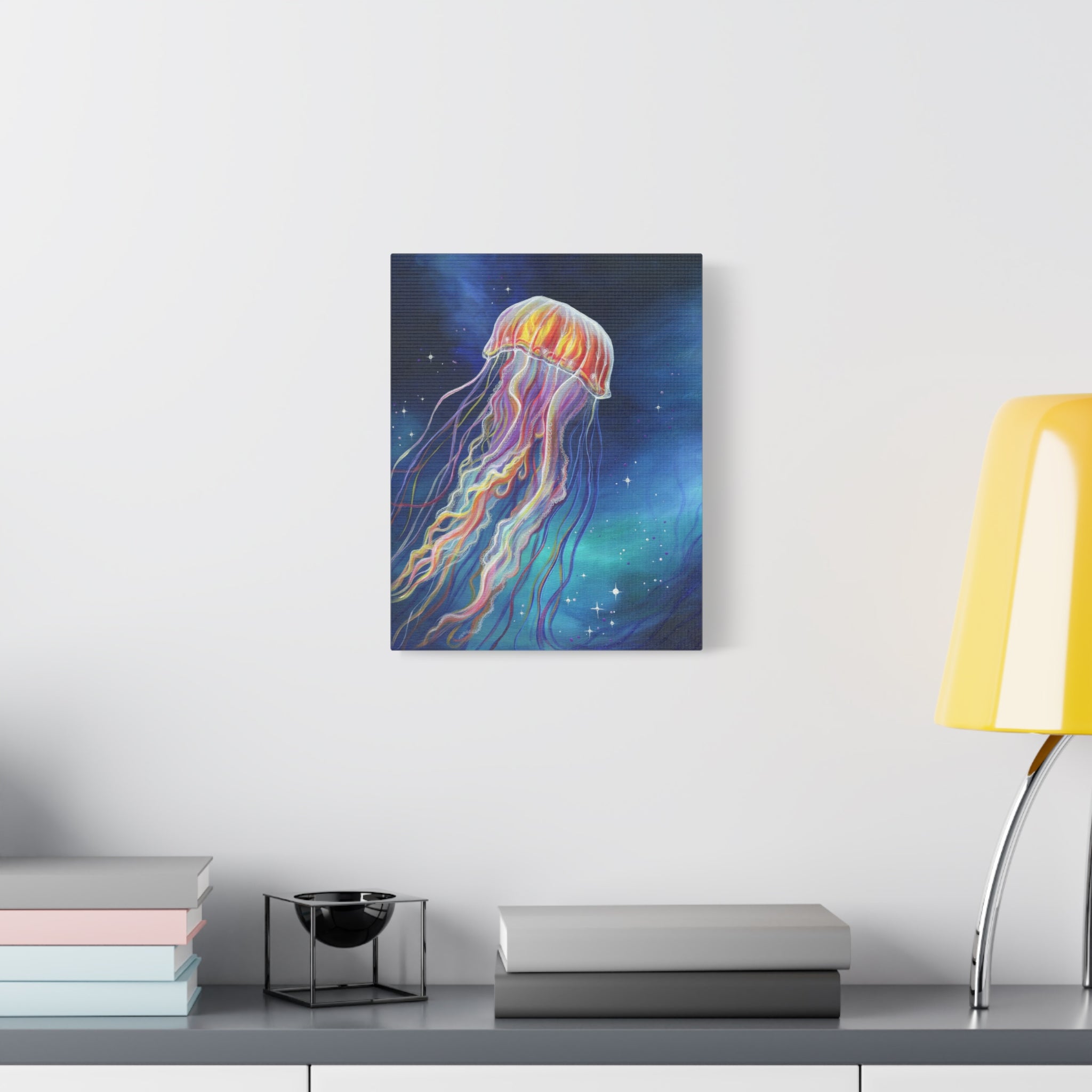 Ethereal Jellyfish Canvas Print