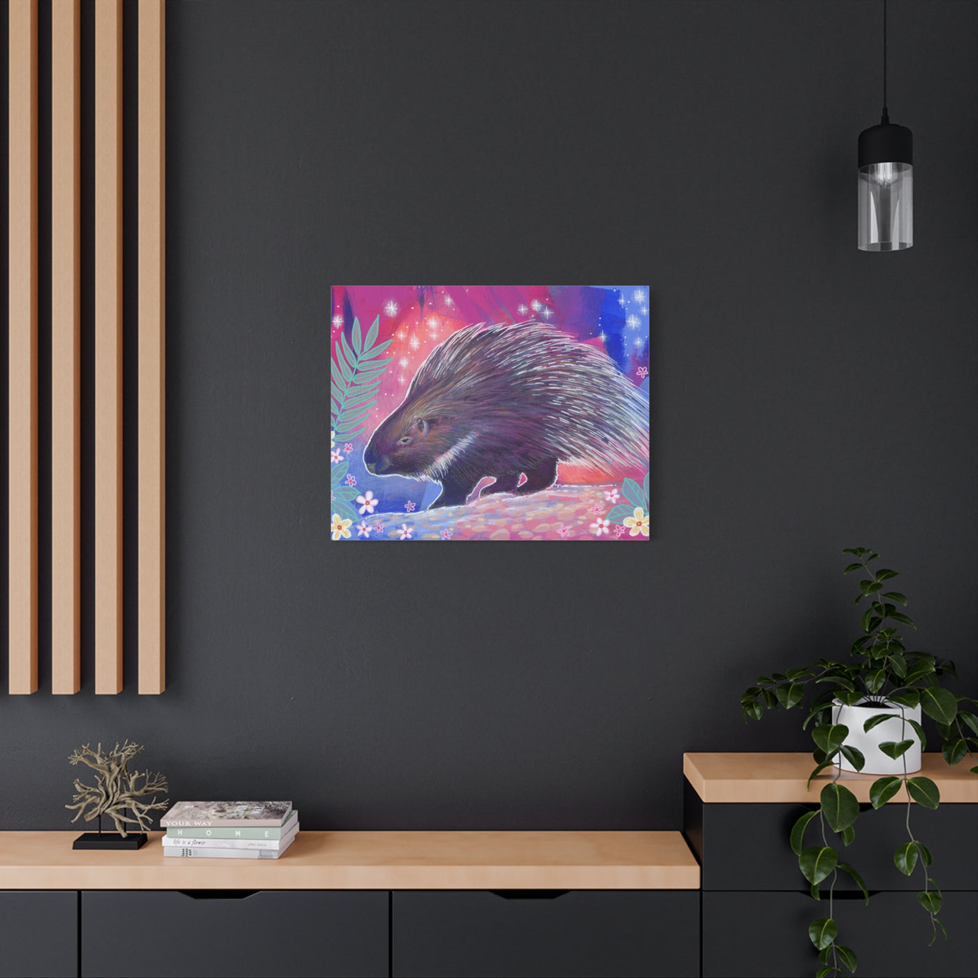 Porcupine Canvas Print
