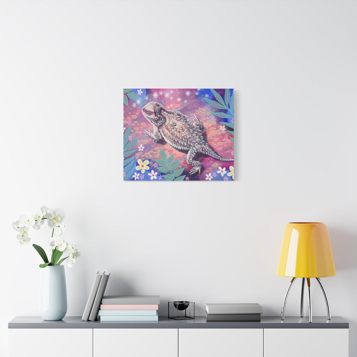 Horny Toad Canvas Print