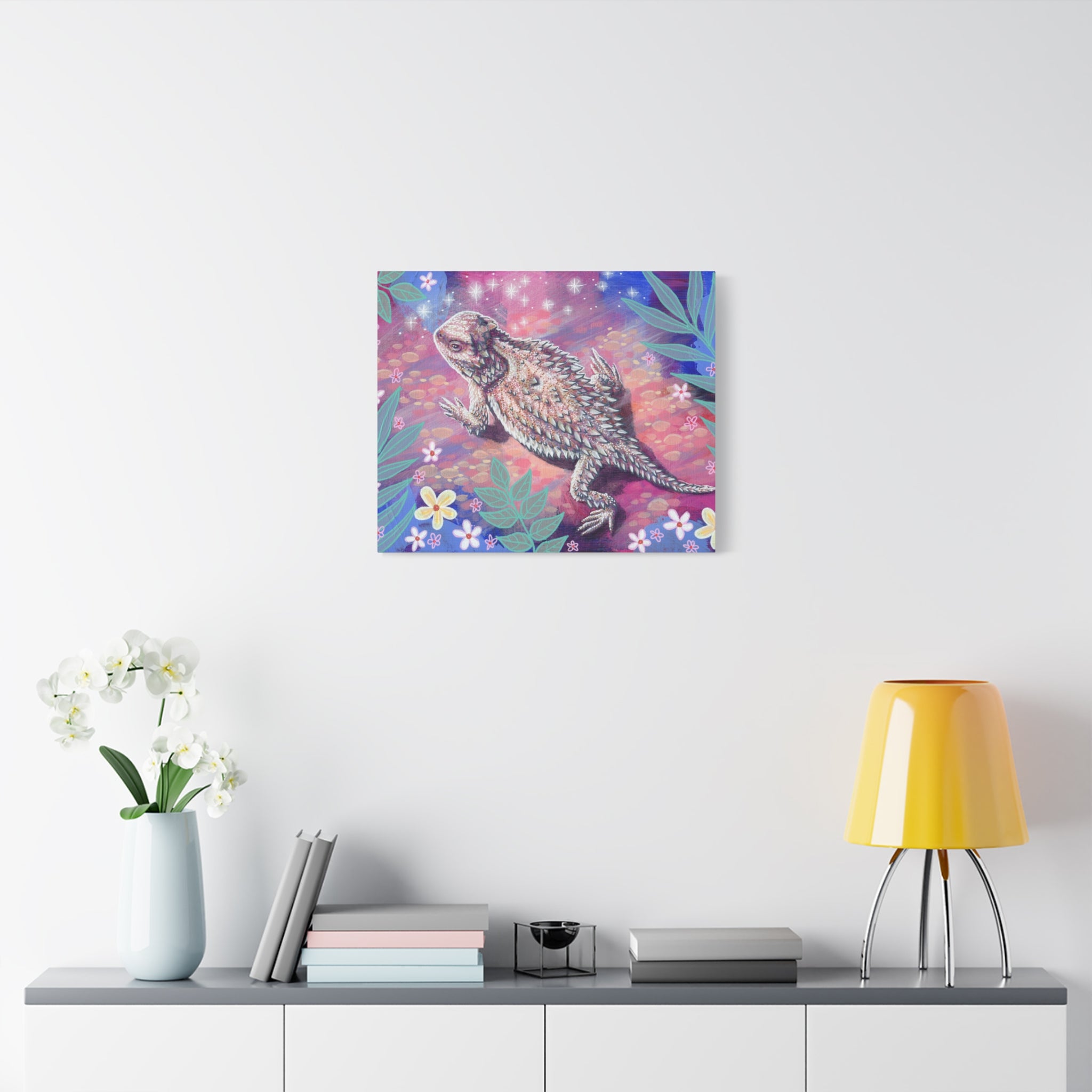 Horny Toad Canvas Print
