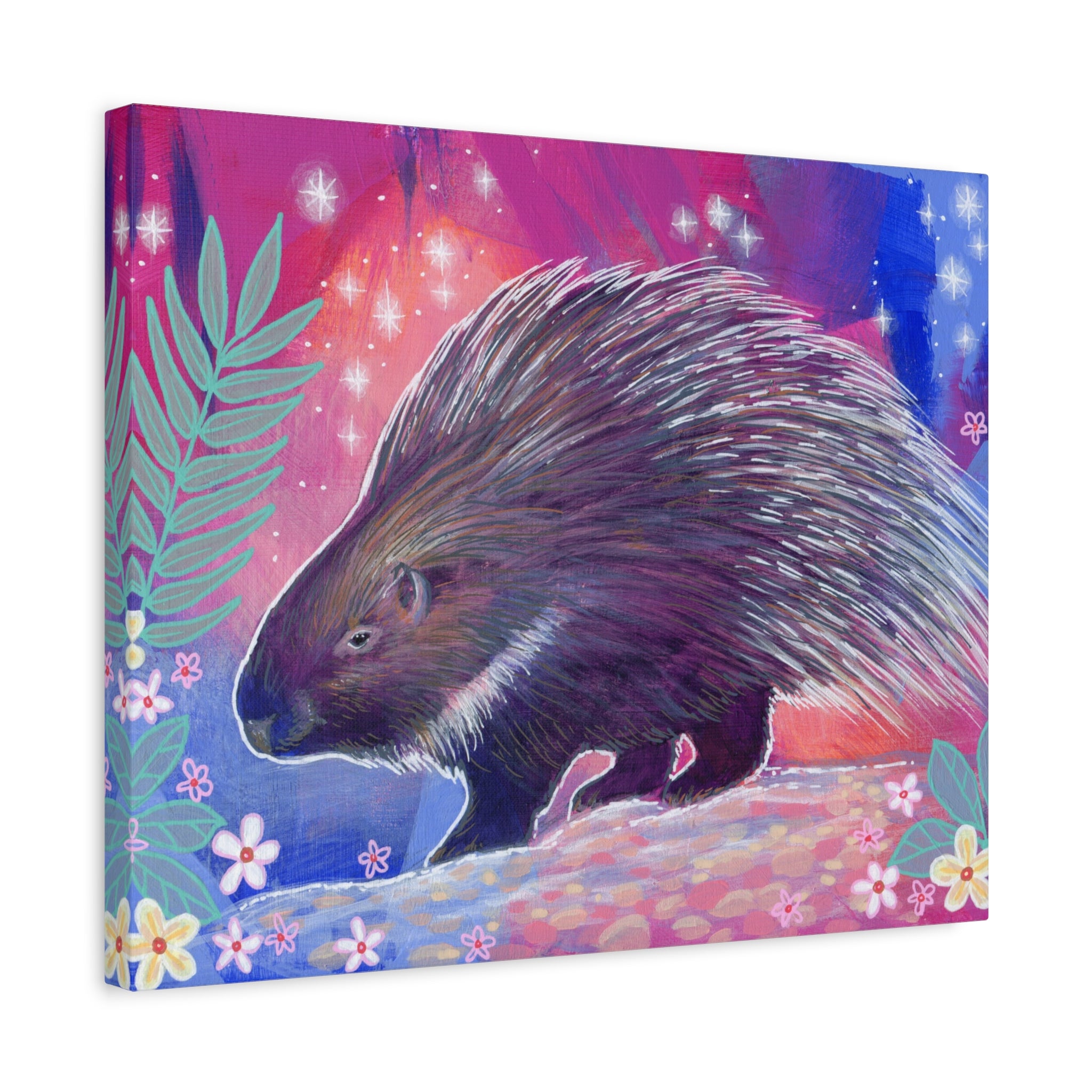 Porcupine Canvas Print