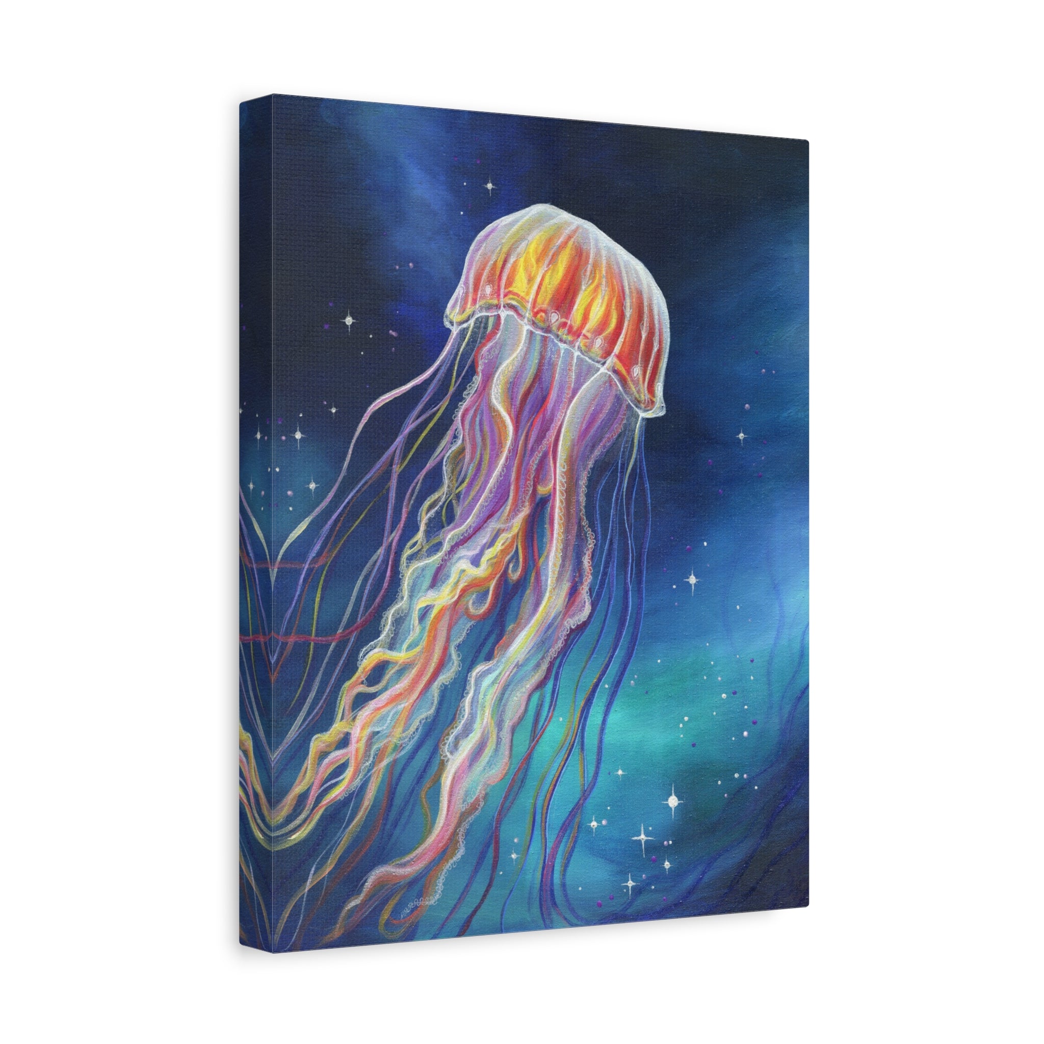 Ethereal Jellyfish Canvas Print