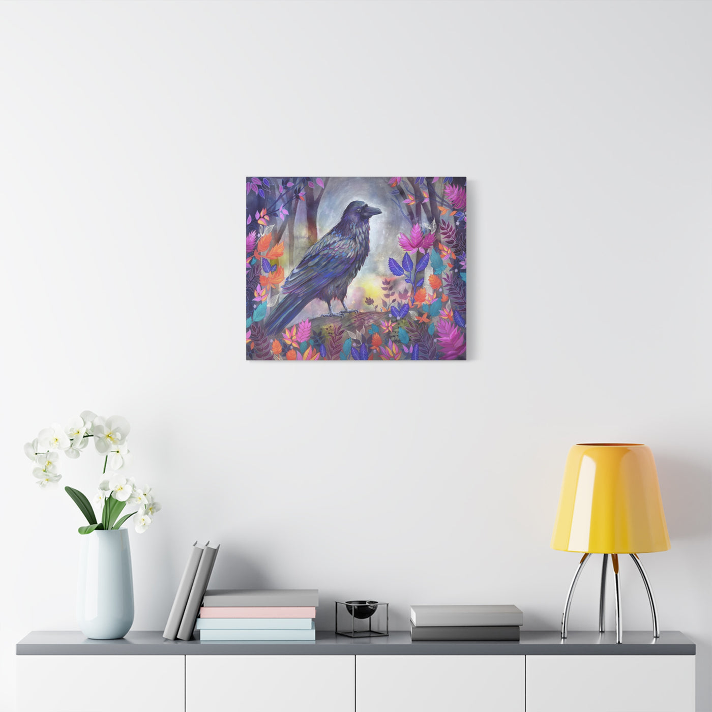 The Raven Canvas Print