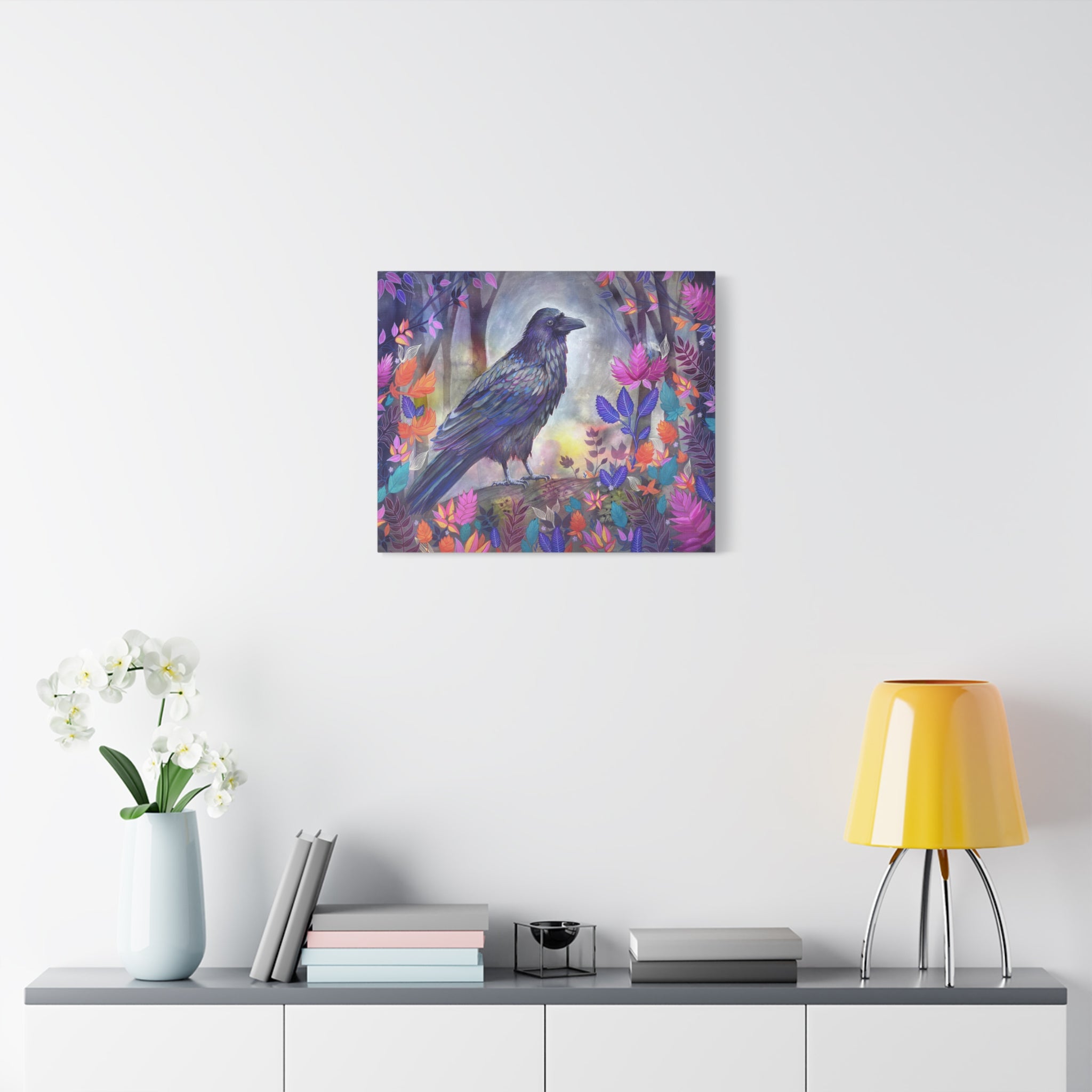 The Raven Canvas Print