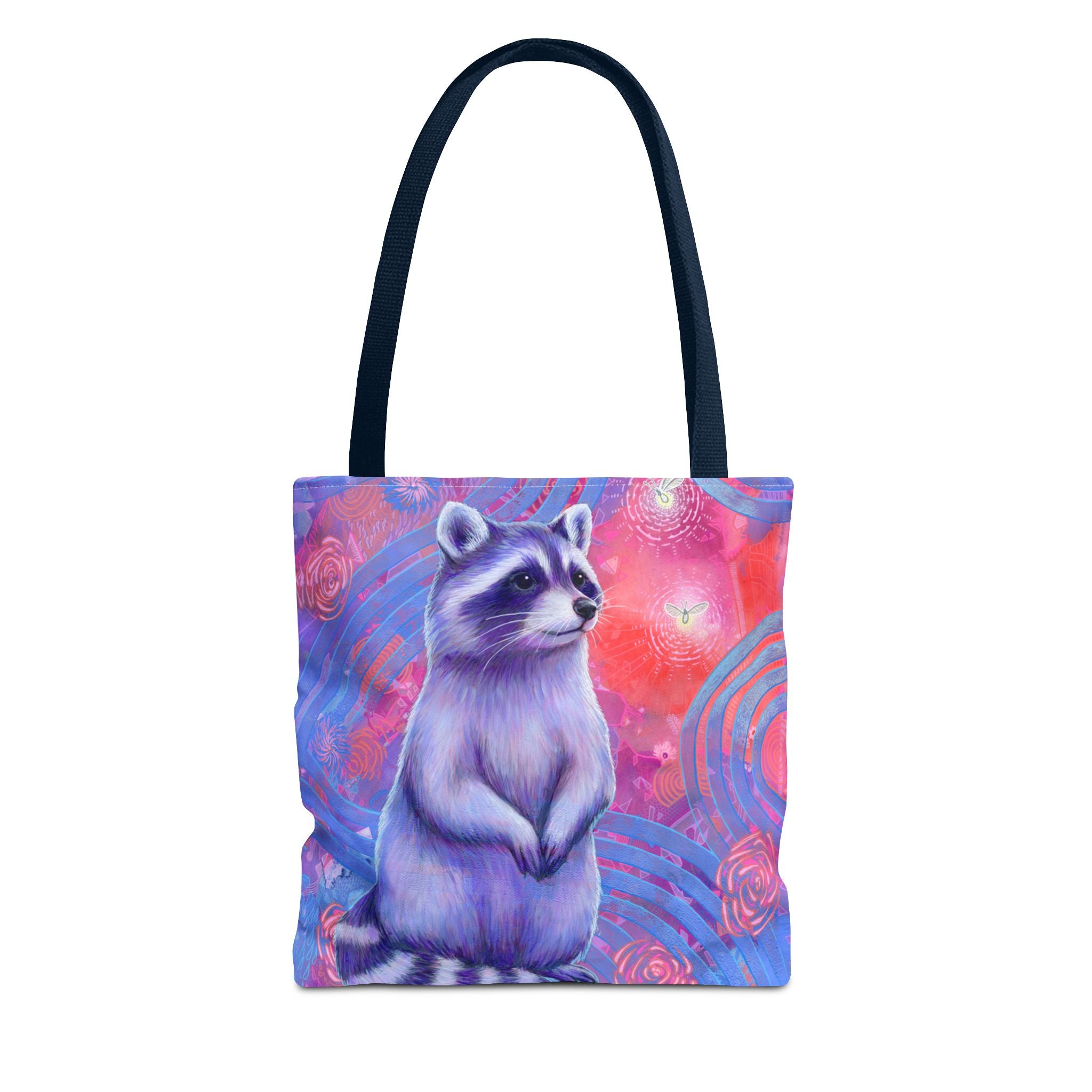 Curious Raccoon Tote Bag