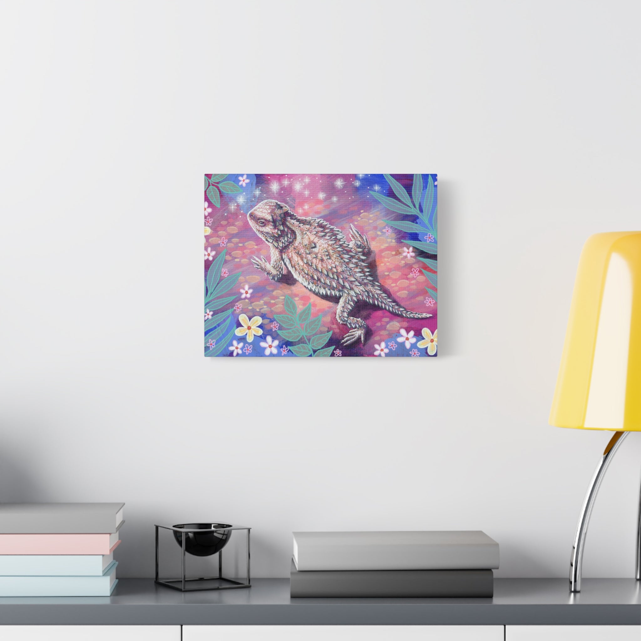 Horny Toad Canvas Print