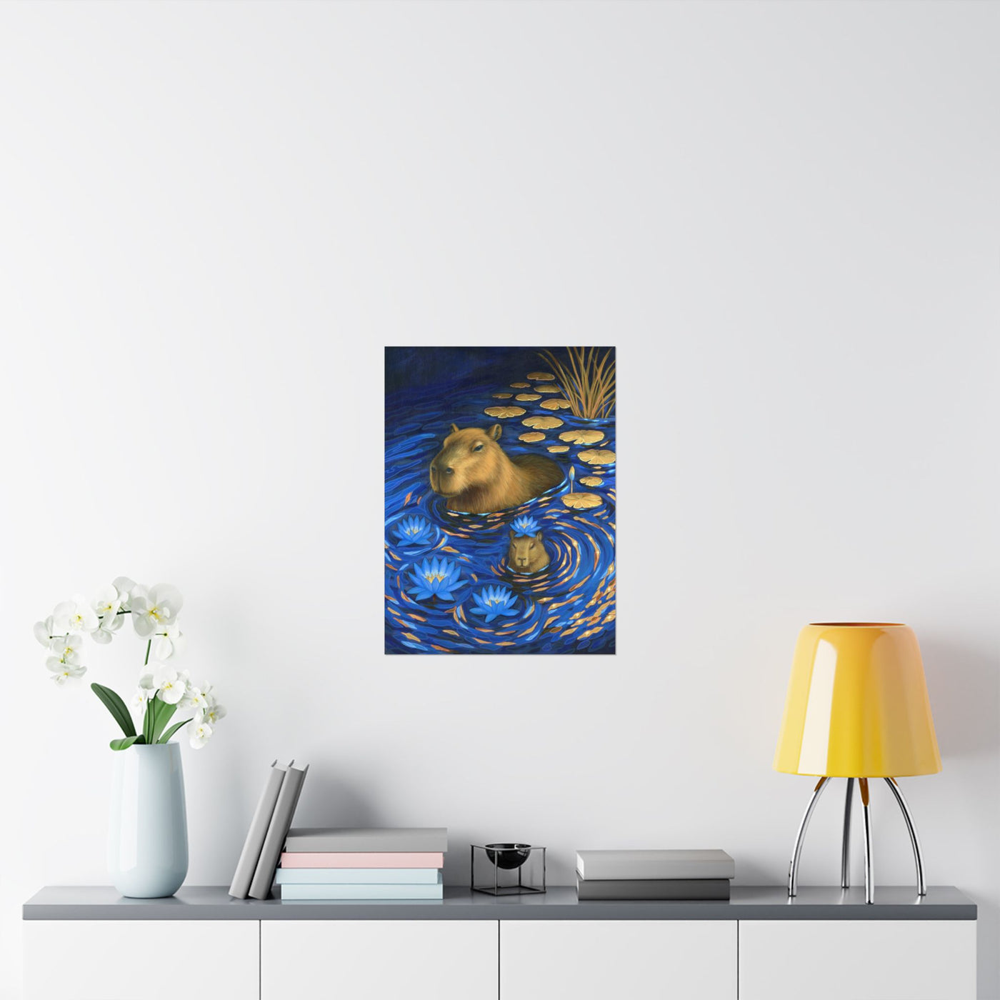 Capybara Dreams Poster Print