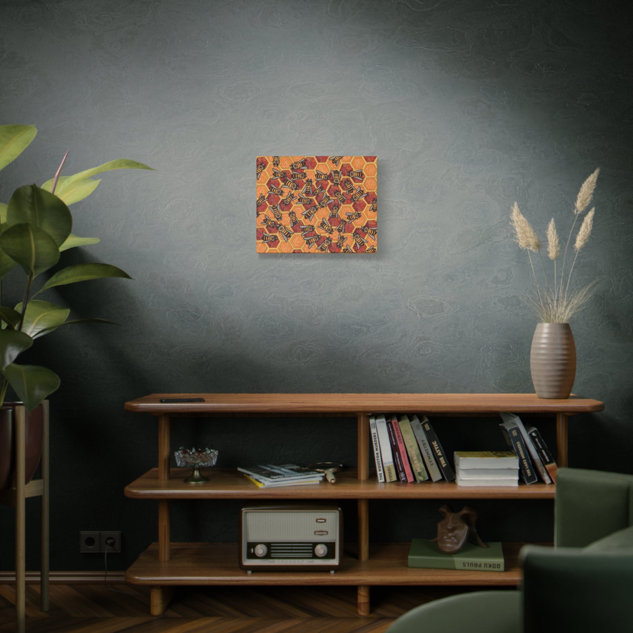 Honeycomb Harmony Canvas Print