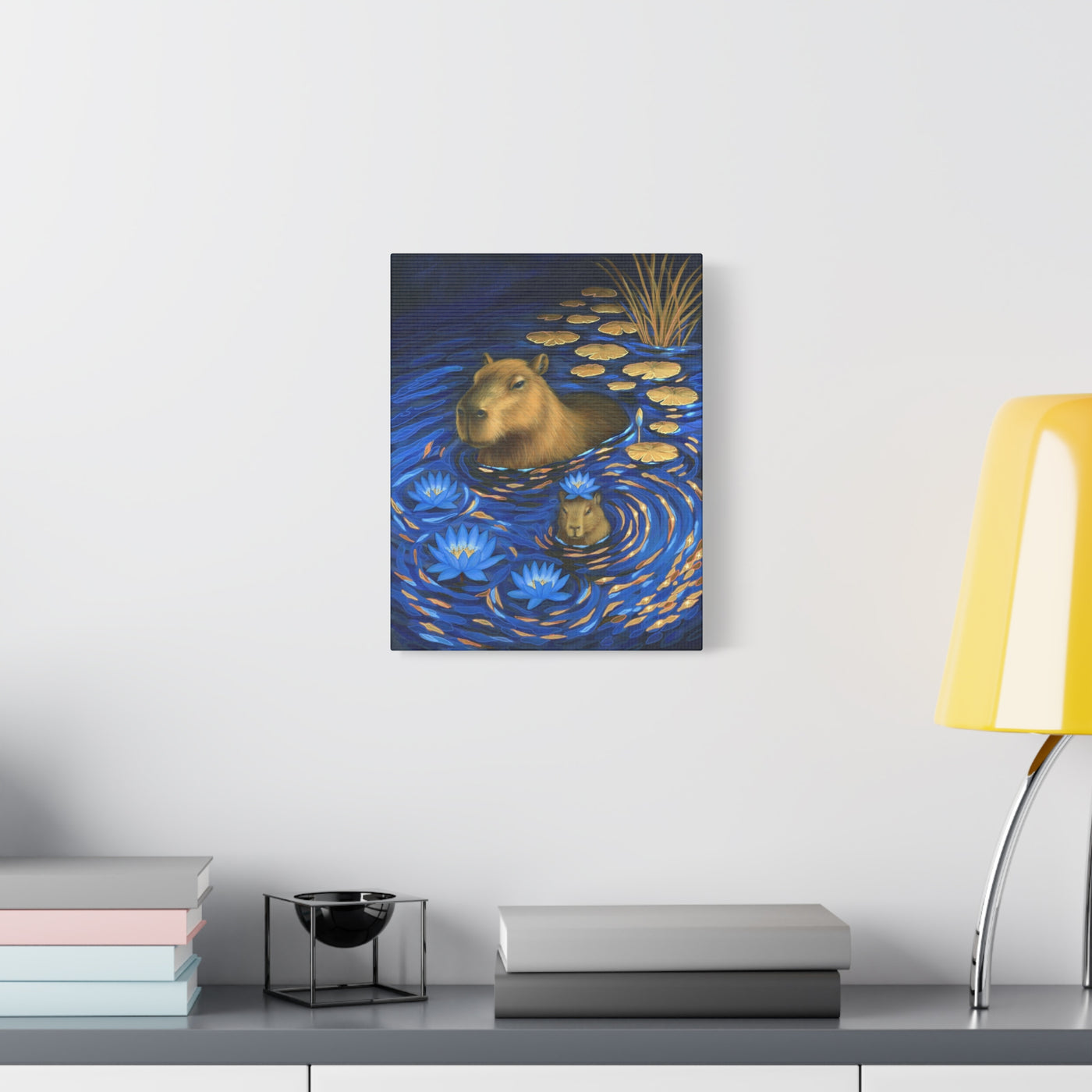Capybara Dreams Canvas Print