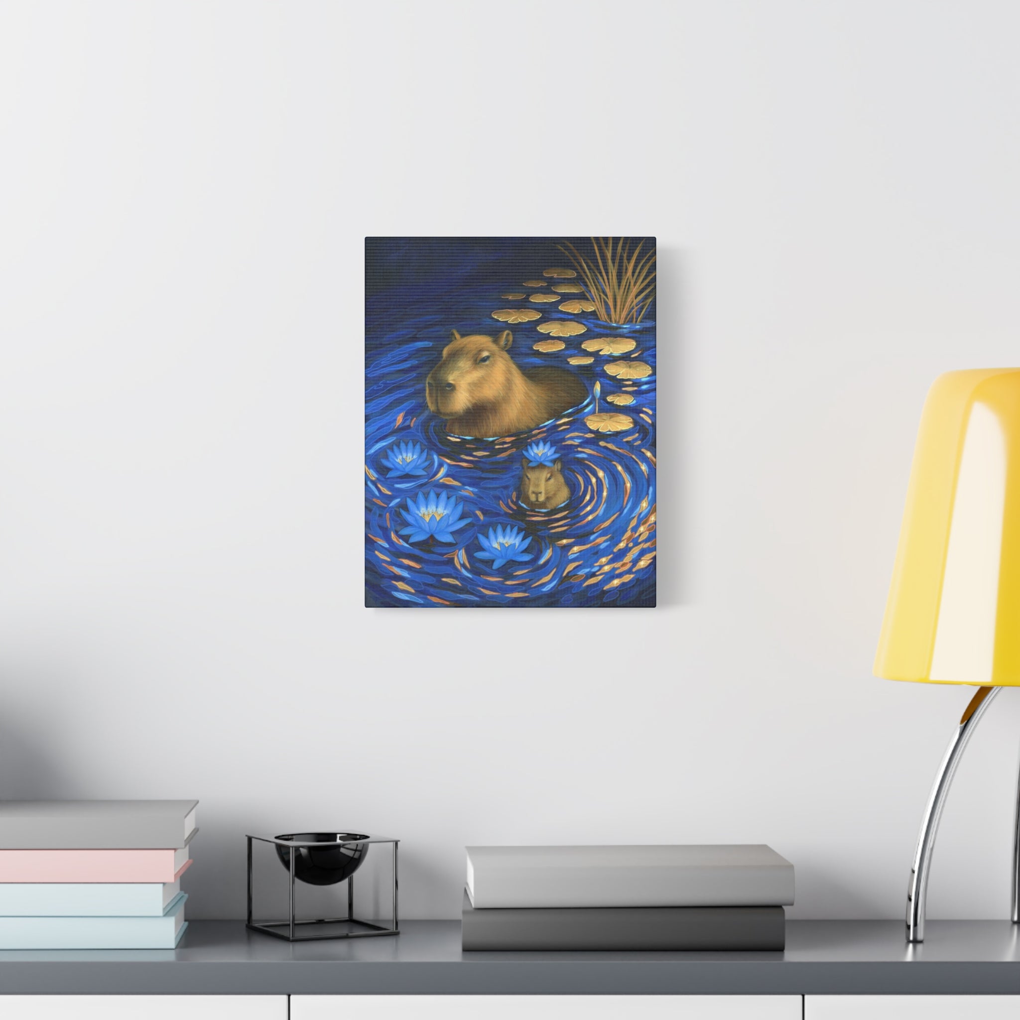Capybara Dreams Canvas Print