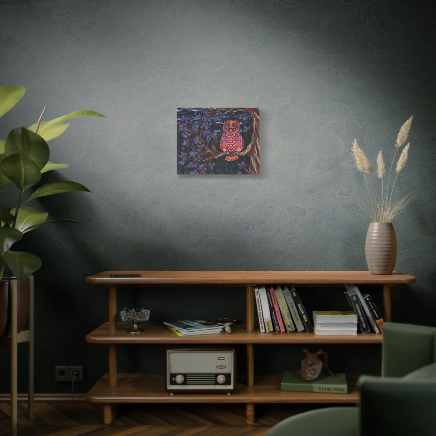 Owl Tree Canvas Print