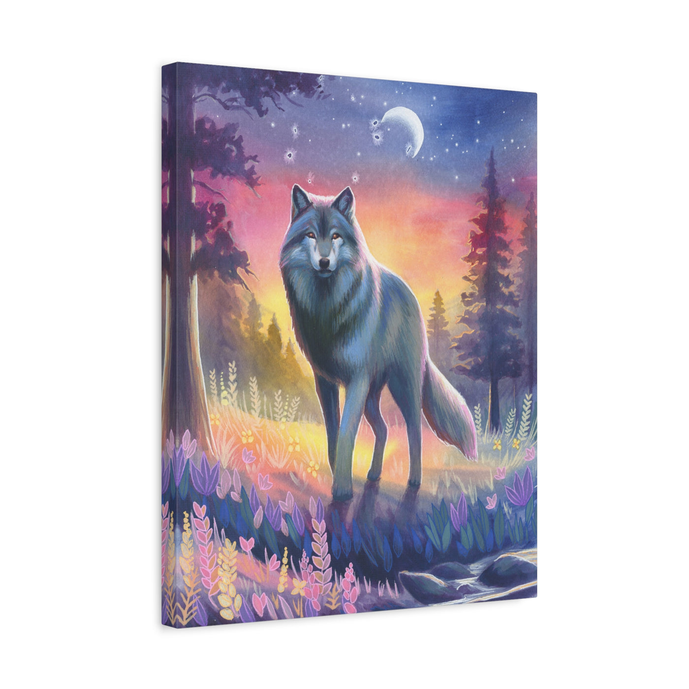 The Wolf Canvas Print