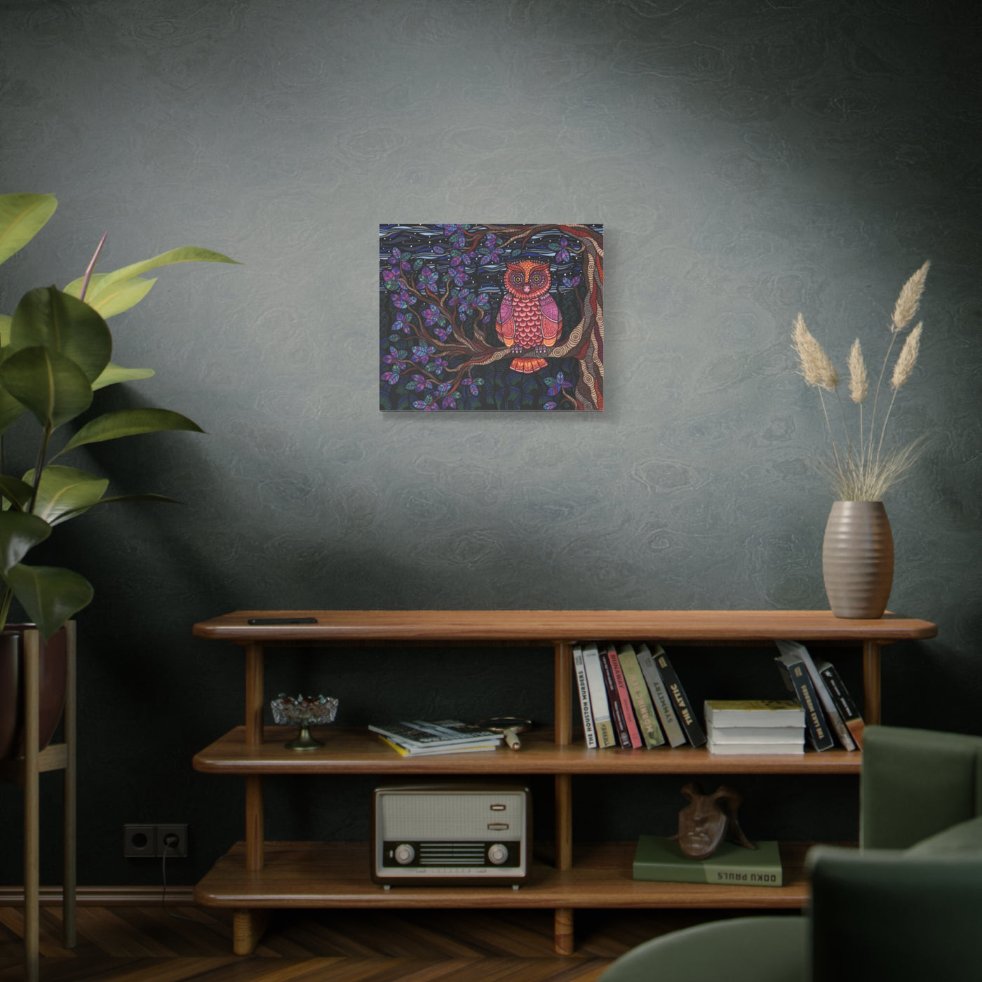 Owl Tree Canvas Print