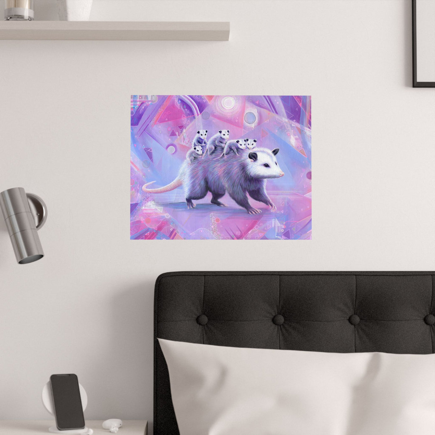 Mama Opossum Poster Print