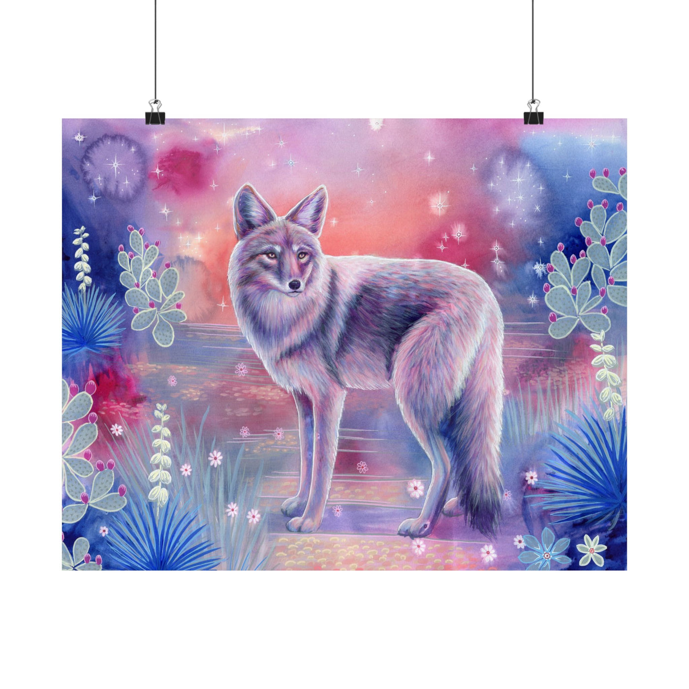 The Coyote Poster Print