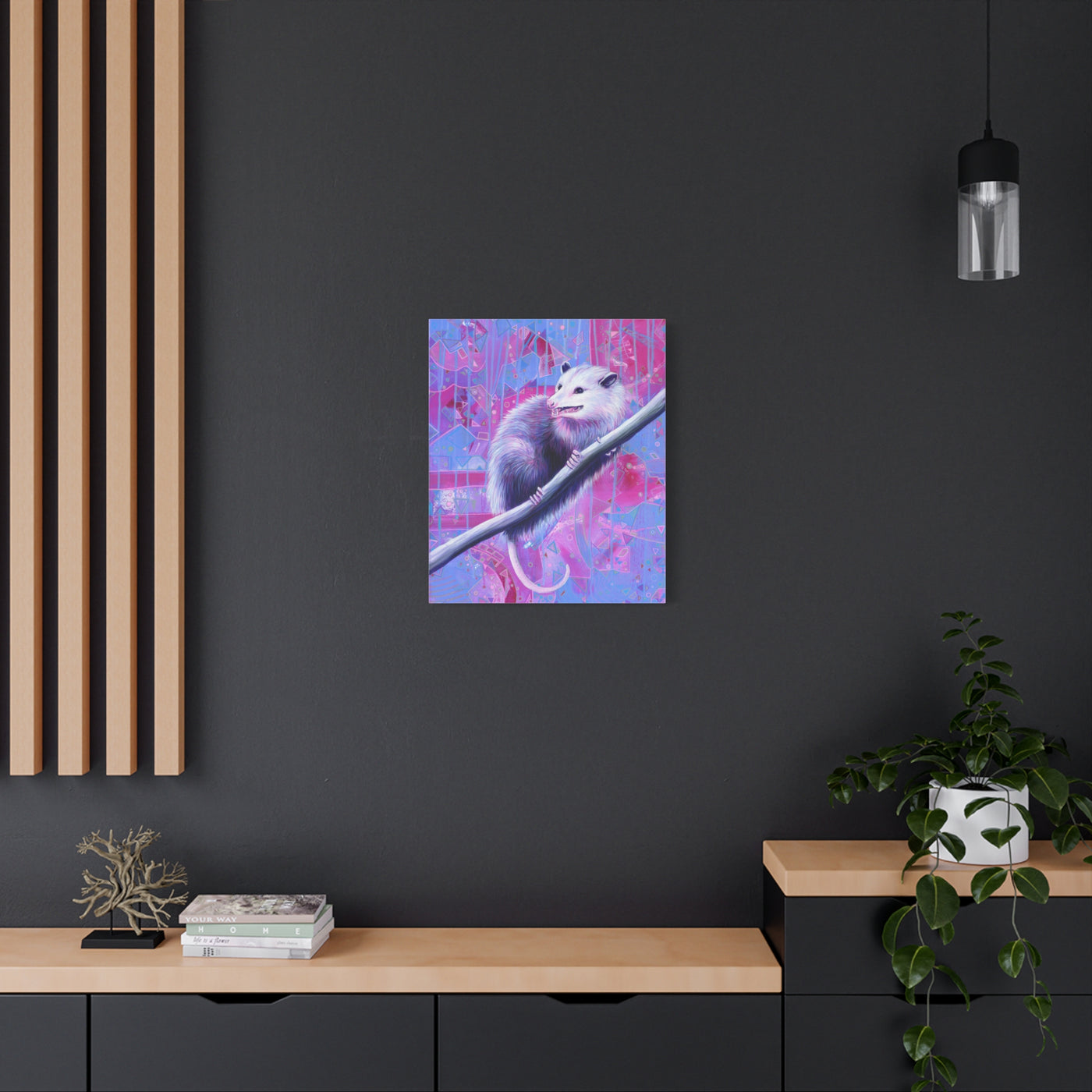 The Opossum Canvas Print