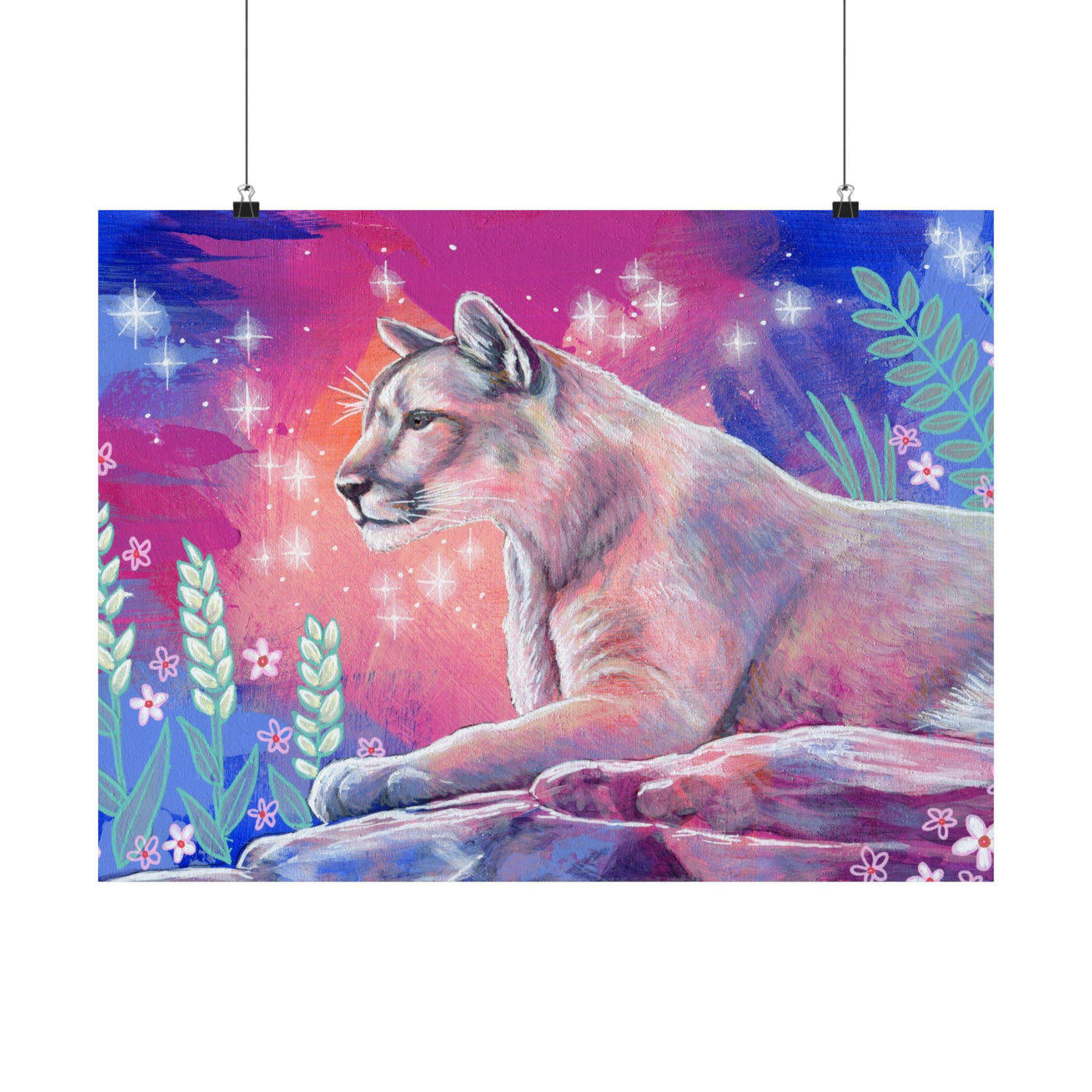 The Cougar Poster Print