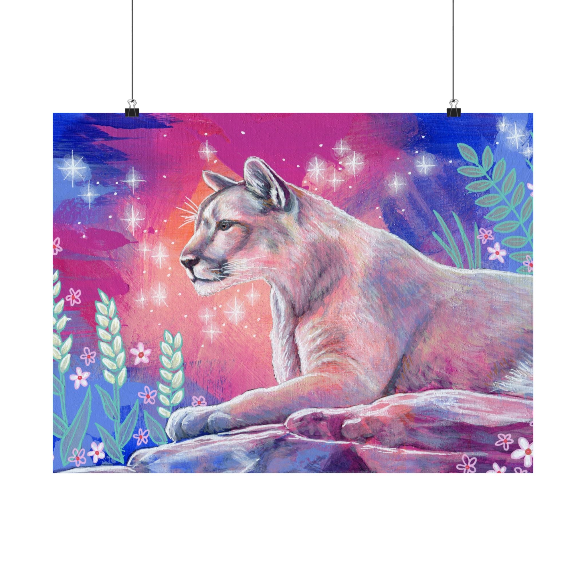 The Cougar Poster Print