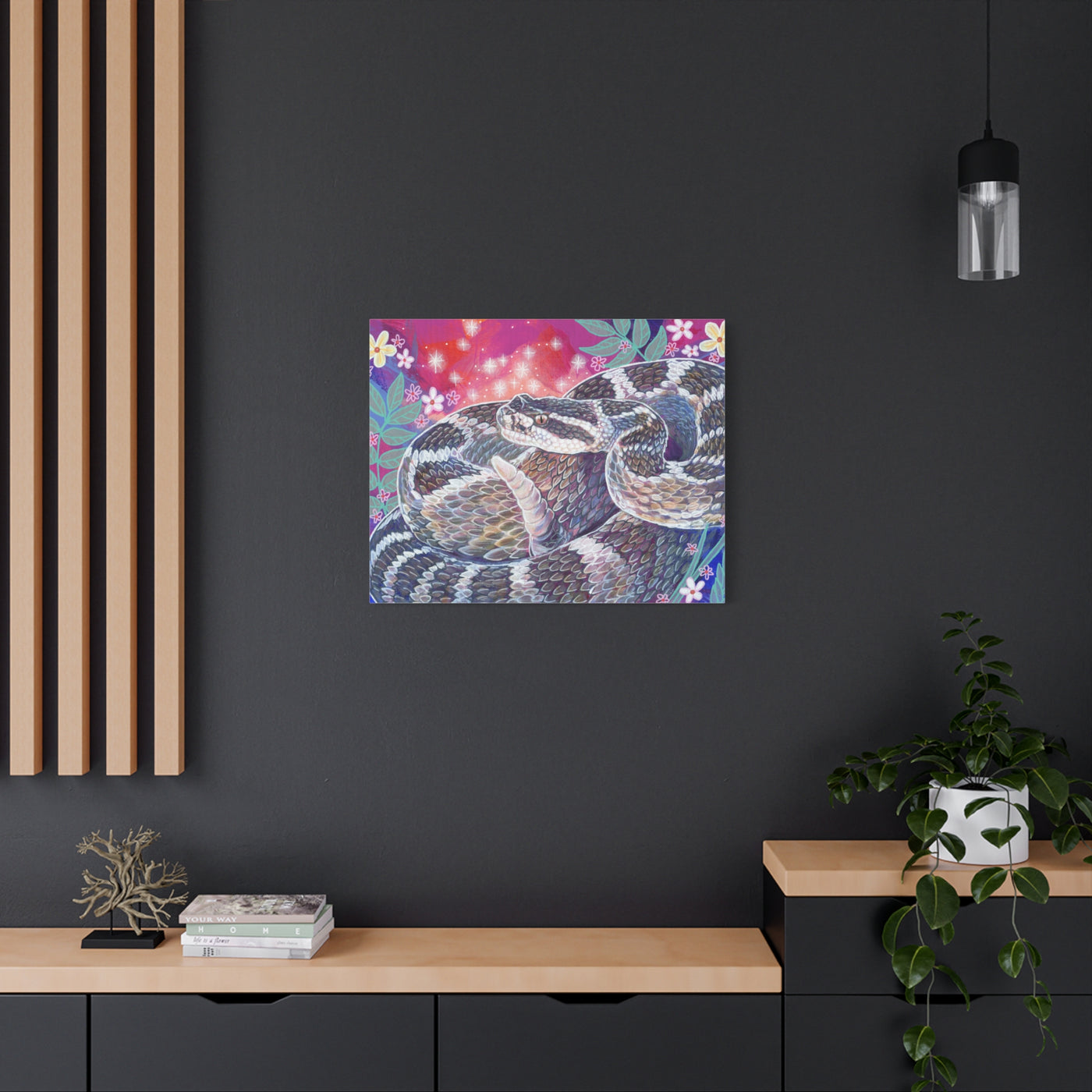 Rattlesnake Canvas Print
