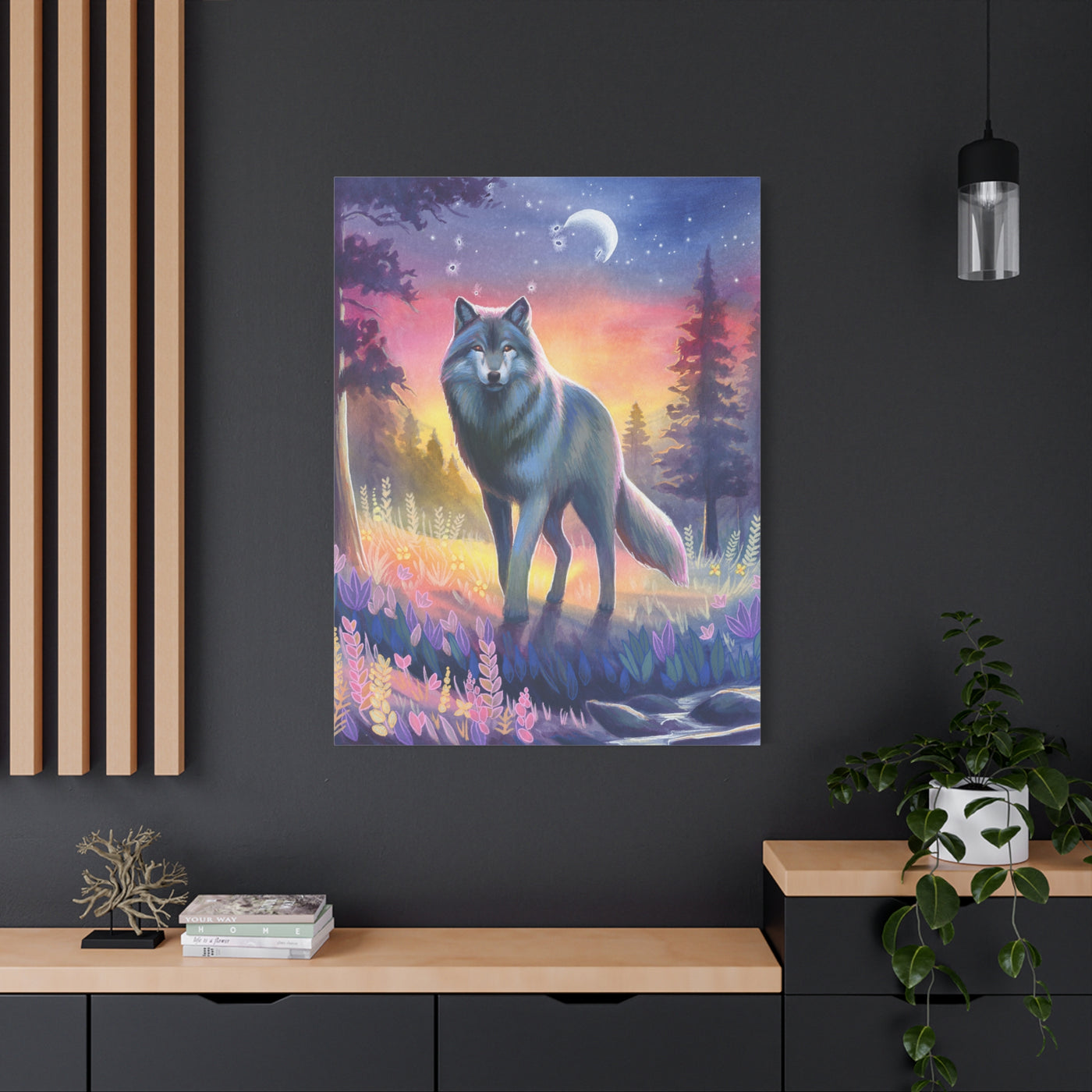 The Wolf Canvas Print