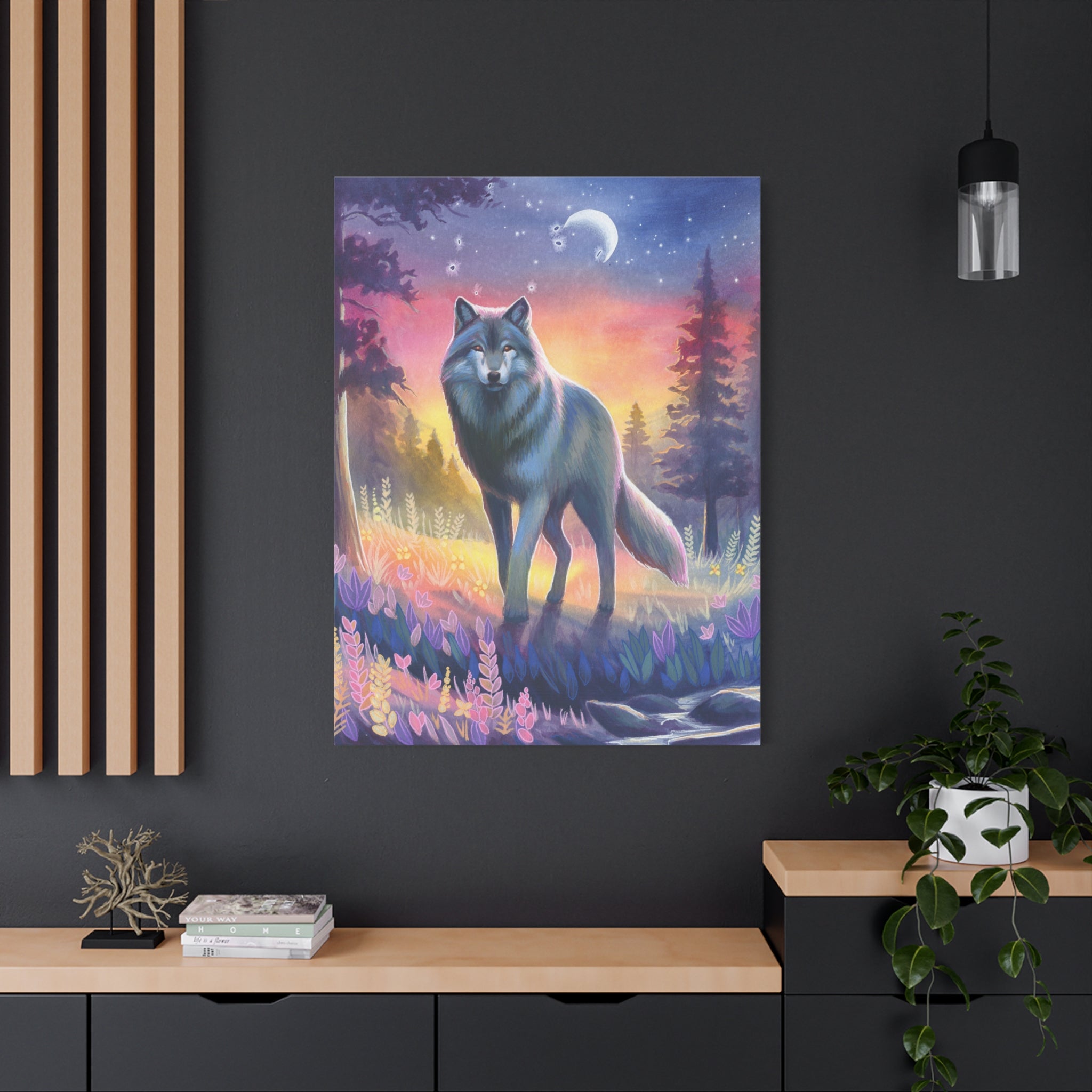 The Wolf Canvas Print