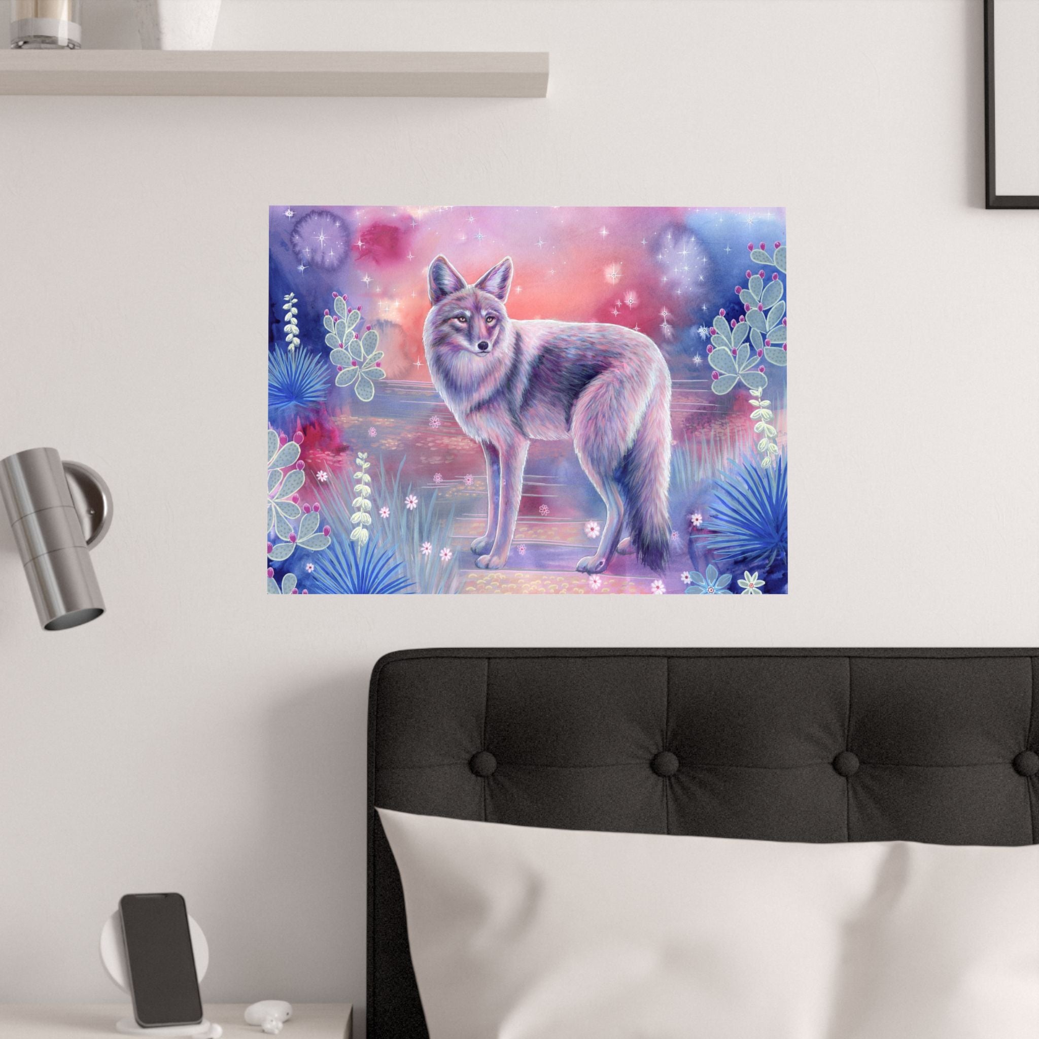The Coyote Poster Print